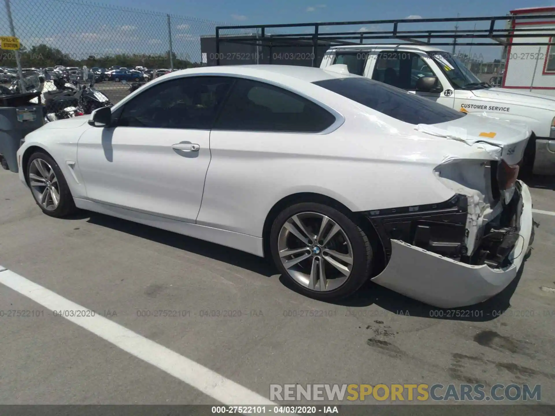 3 Photograph of a damaged car WBA4W3C51KAF91882 BMW 430I 2019