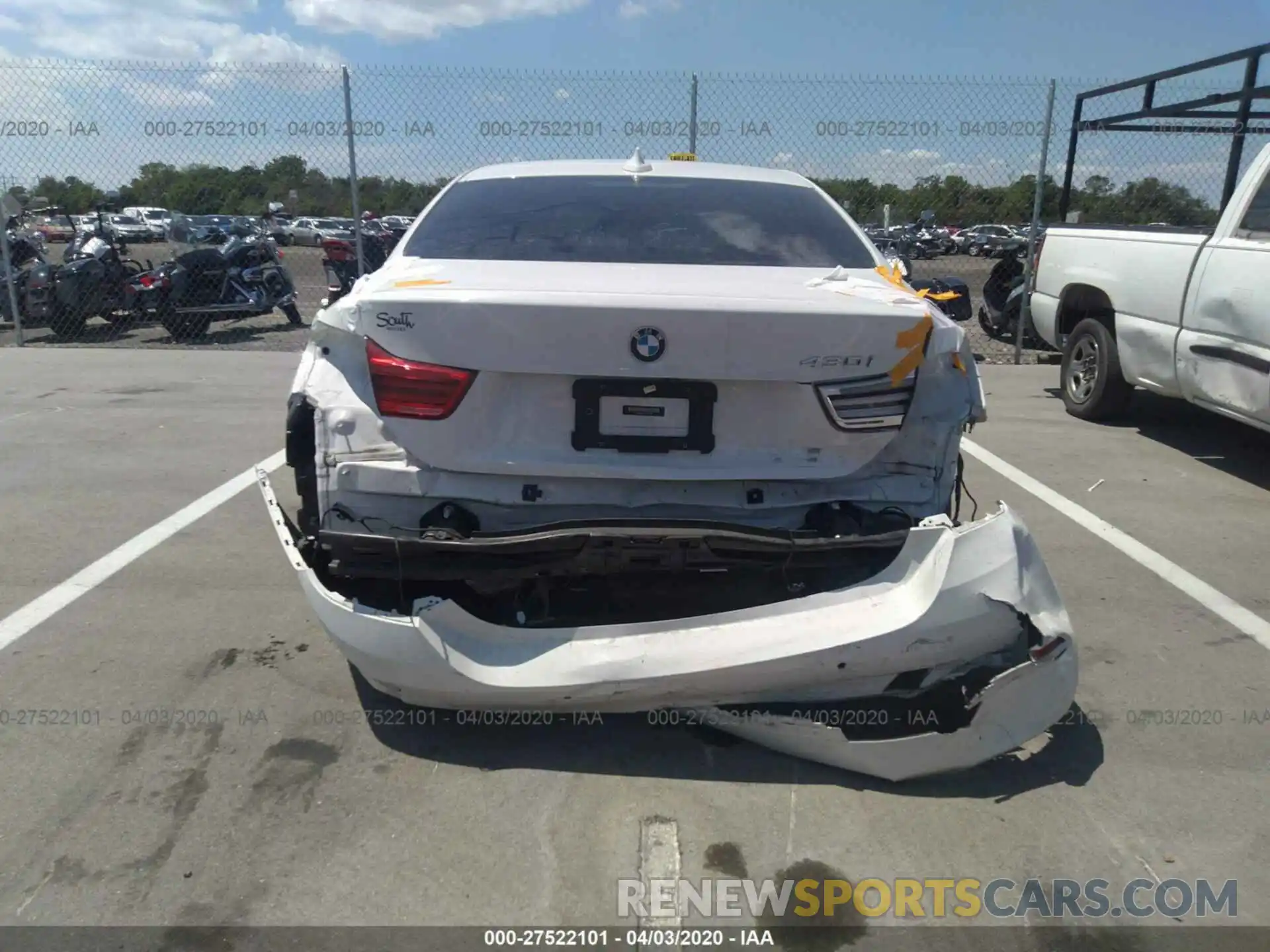 6 Photograph of a damaged car WBA4W3C51KAF91882 BMW 430I 2019