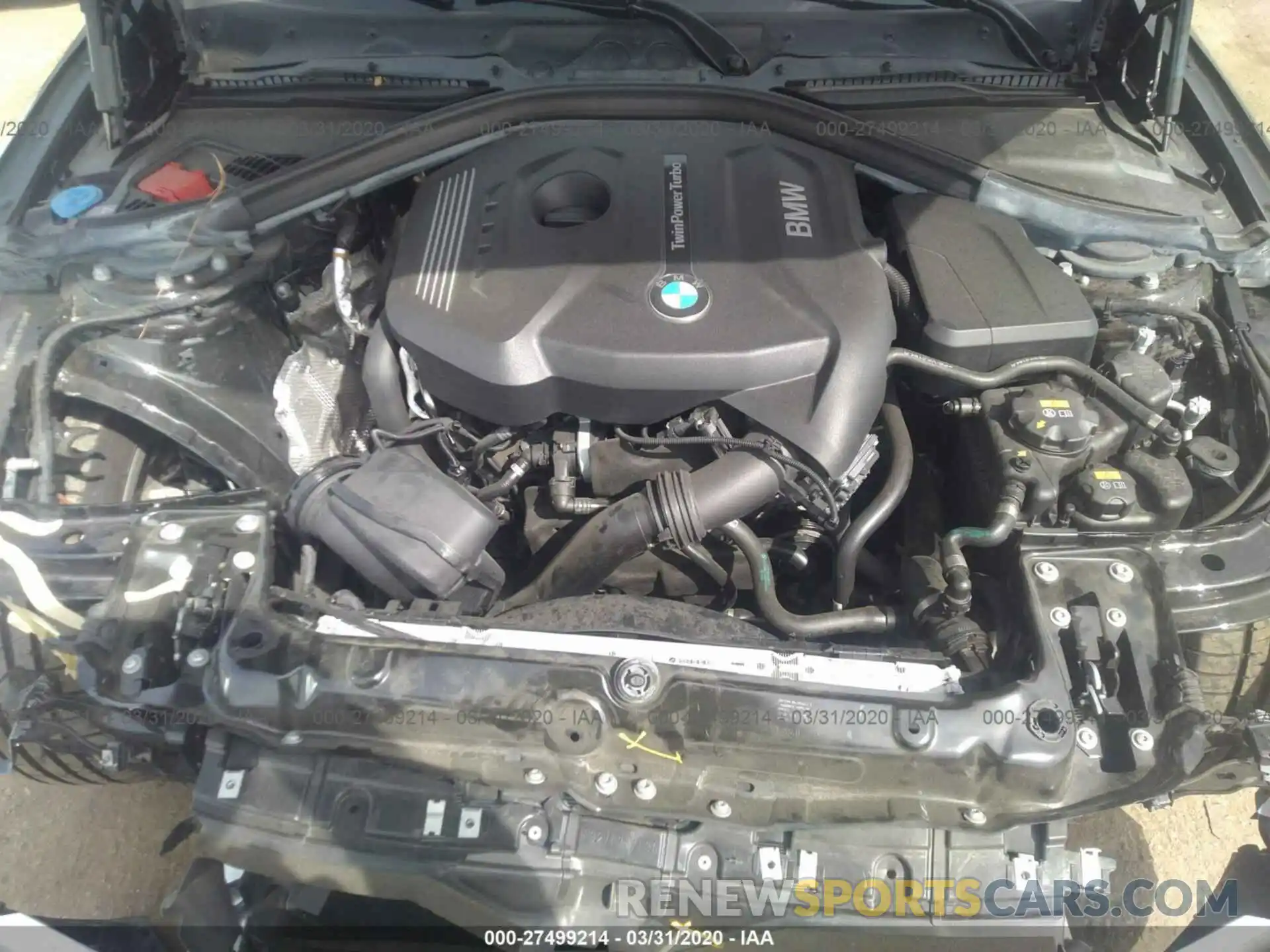 10 Photograph of a damaged car WBA4W3C57KAF93717 BMW 430I 2019