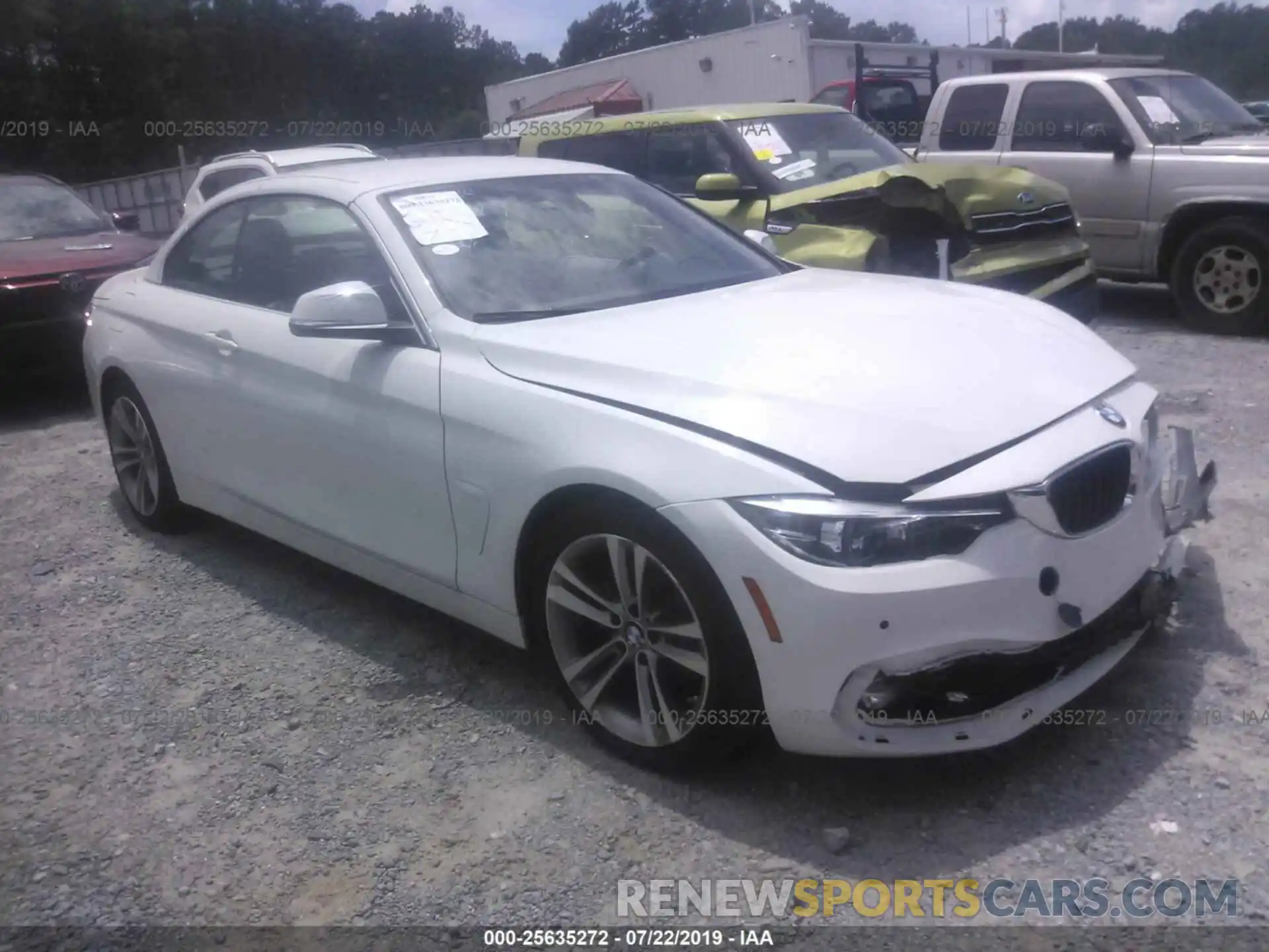 1 Photograph of a damaged car WBA4Z1C50KEE51715 BMW 430I 2019