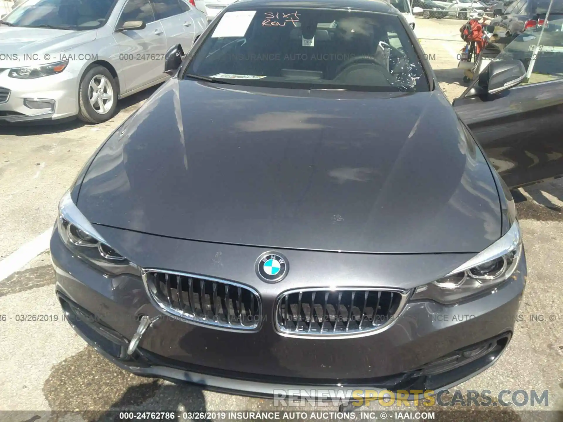 6 Photograph of a damaged car WBA4Z1C52KEE51781 BMW 430I 2019