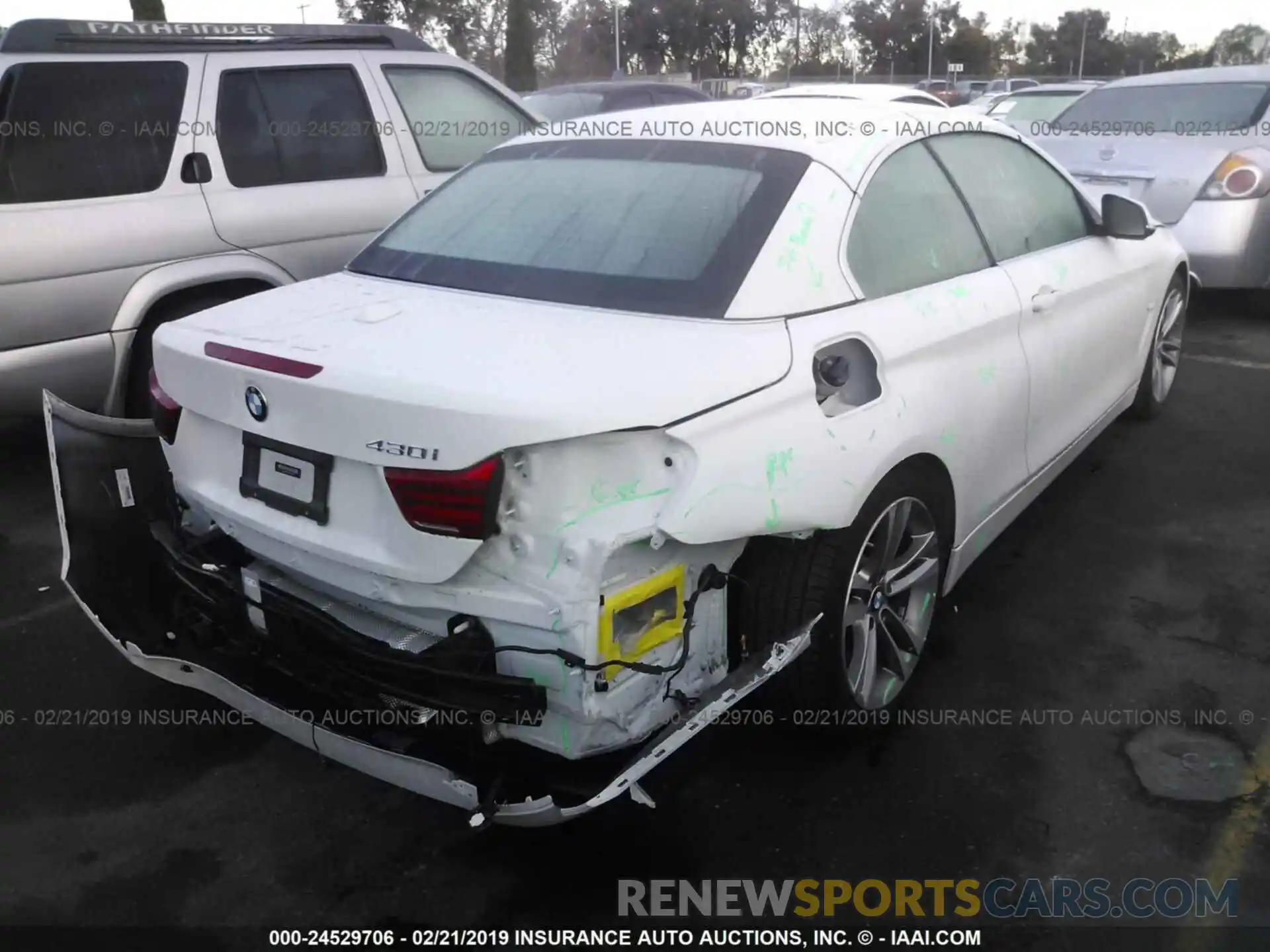 4 Photograph of a damaged car WBA4Z1C55KEE44744 BMW 430I 2019