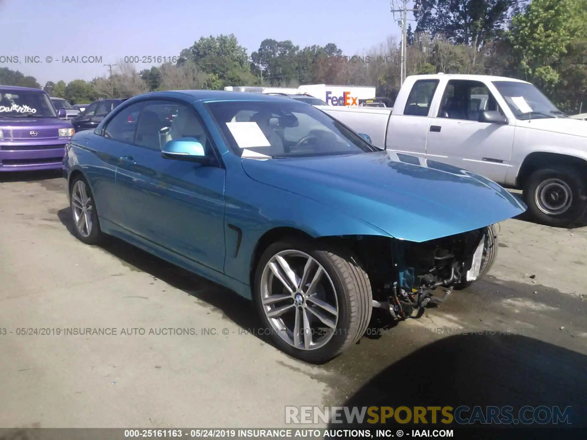 1 Photograph of a damaged car WBA4Z1C55KEE48616 BMW 430I 2019