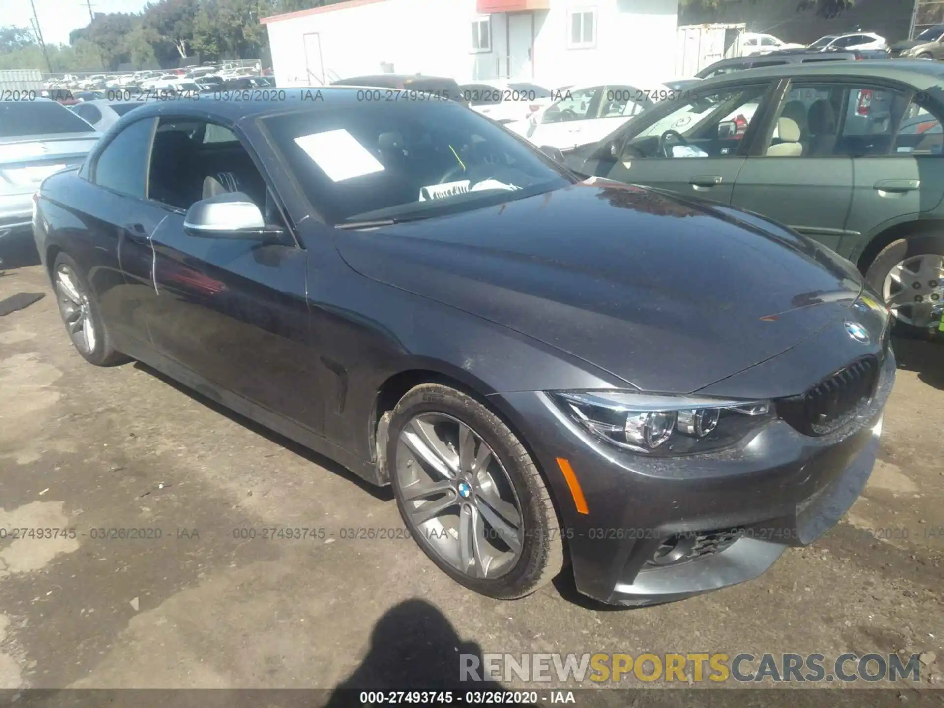 1 Photograph of a damaged car WBA4Z1C56KEE44980 BMW 430I 2019