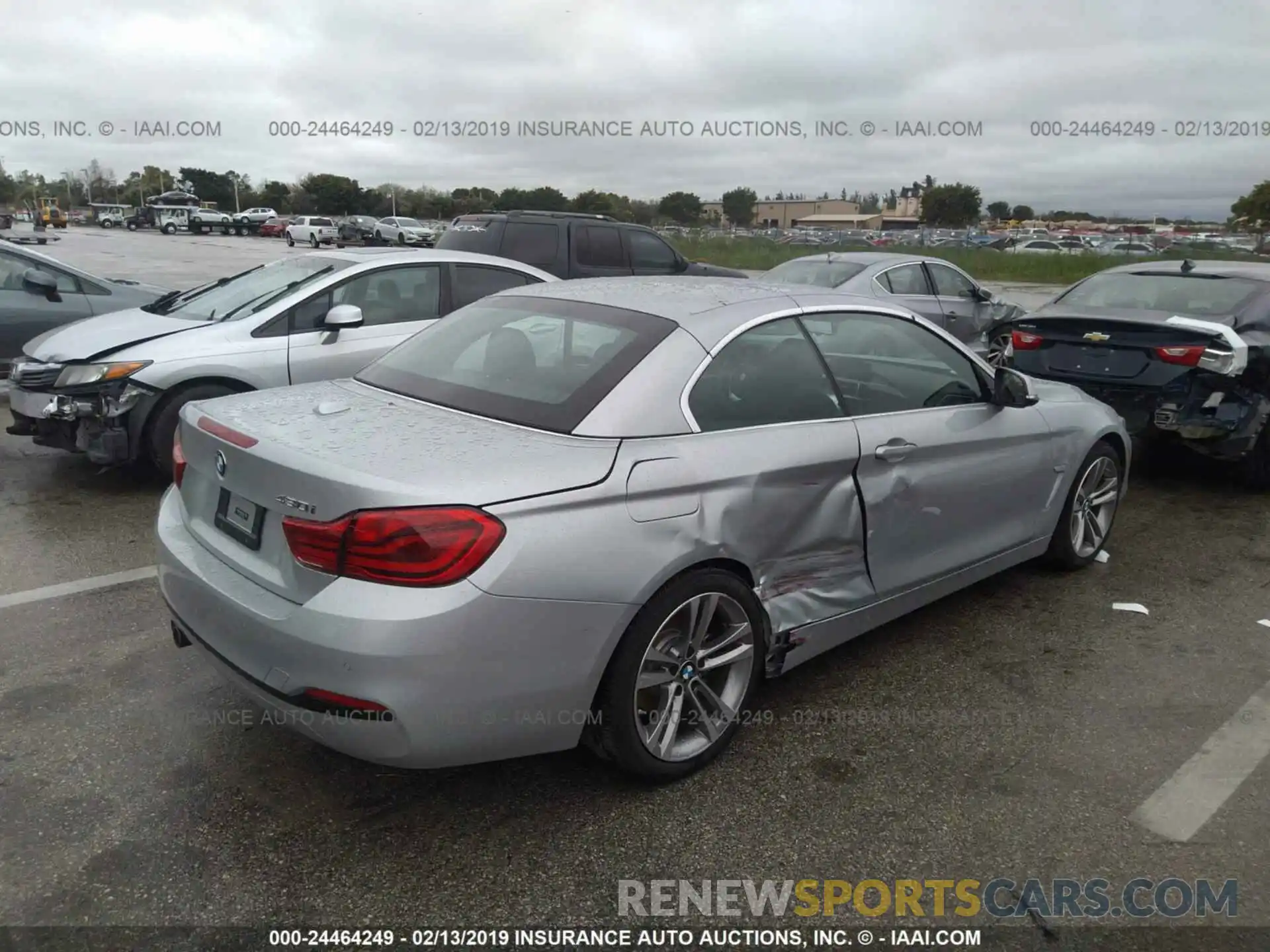 6 Photograph of a damaged car WBA4Z1C56KEE51752 BMW 430I 2019