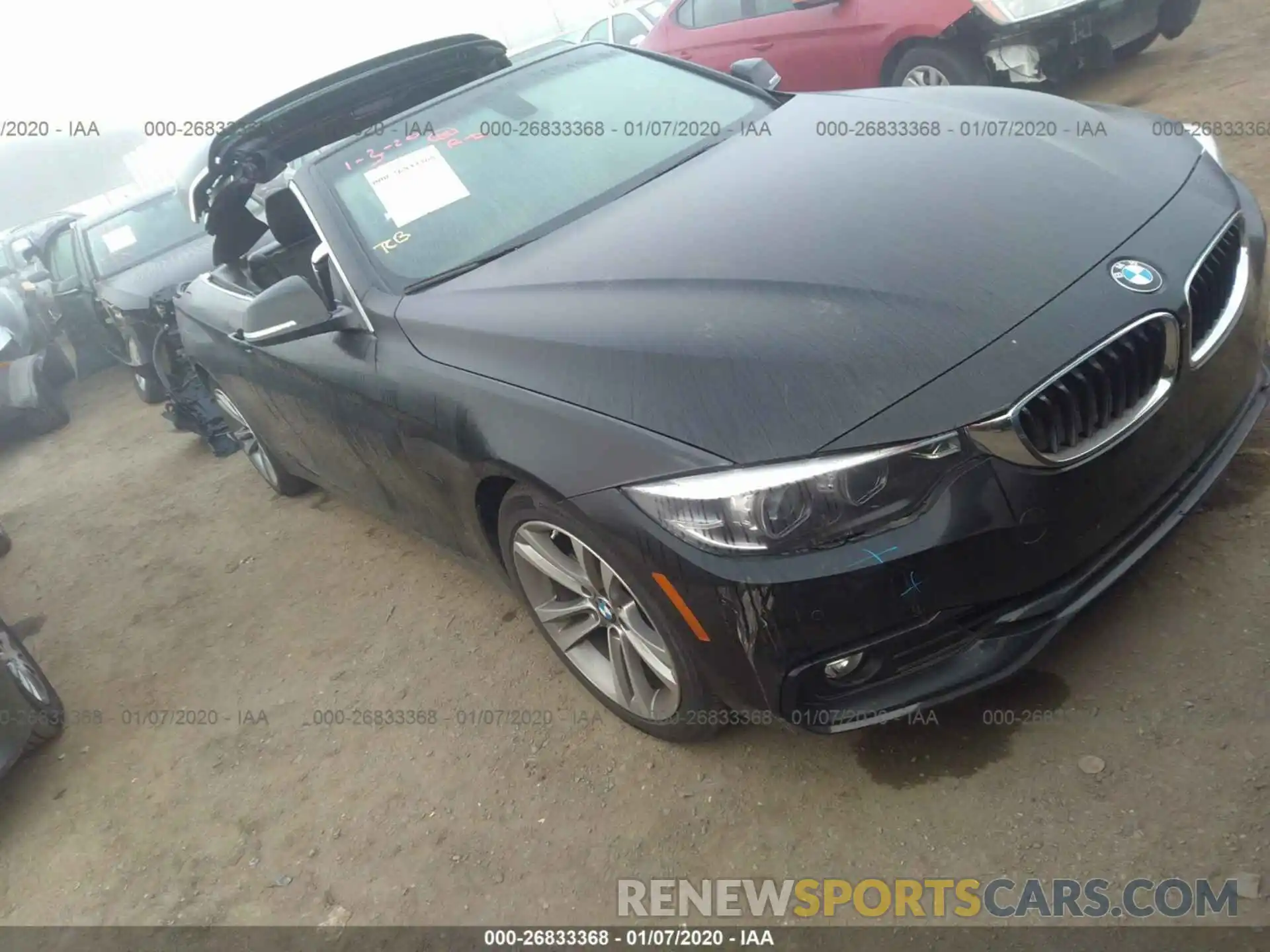 1 Photograph of a damaged car WBA4Z1C58KEE44723 BMW 430I 2019