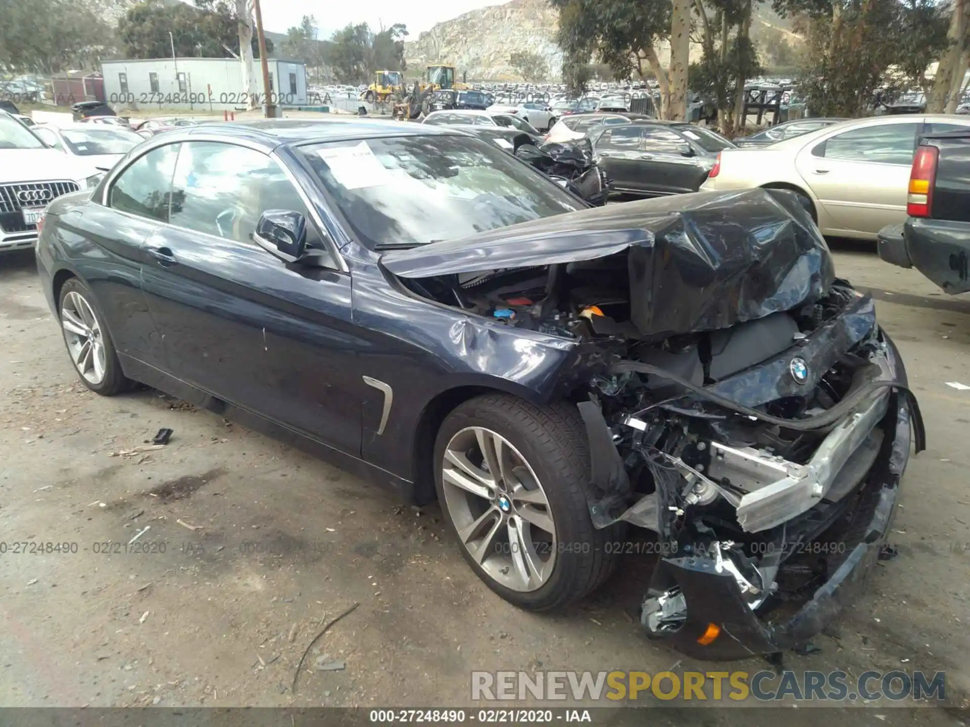 1 Photograph of a damaged car WBA4Z1C59KEE44441 BMW 430I 2019