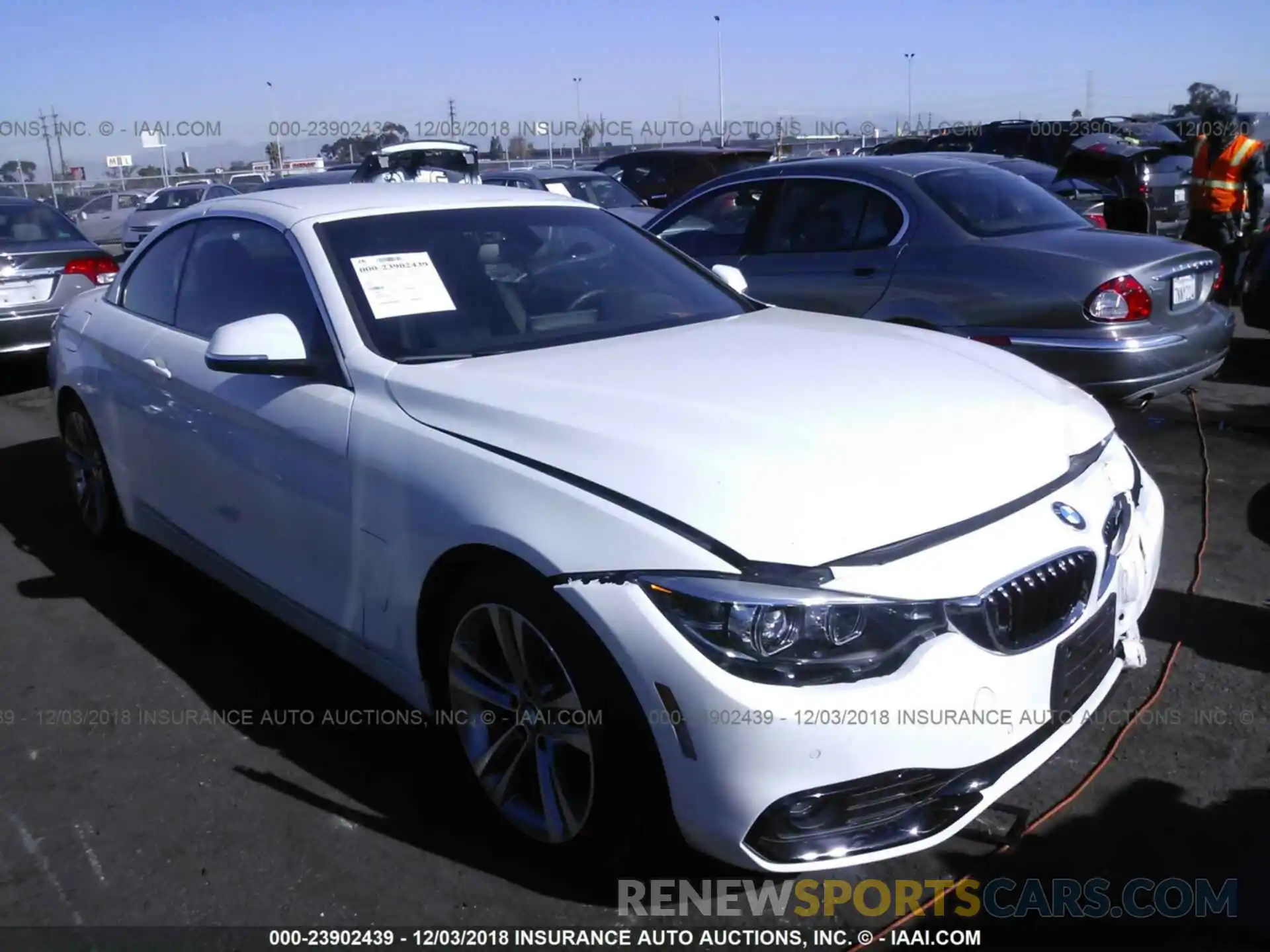 1 Photograph of a damaged car WBA4Z1C59KEE44696 Bmw 430i 2019