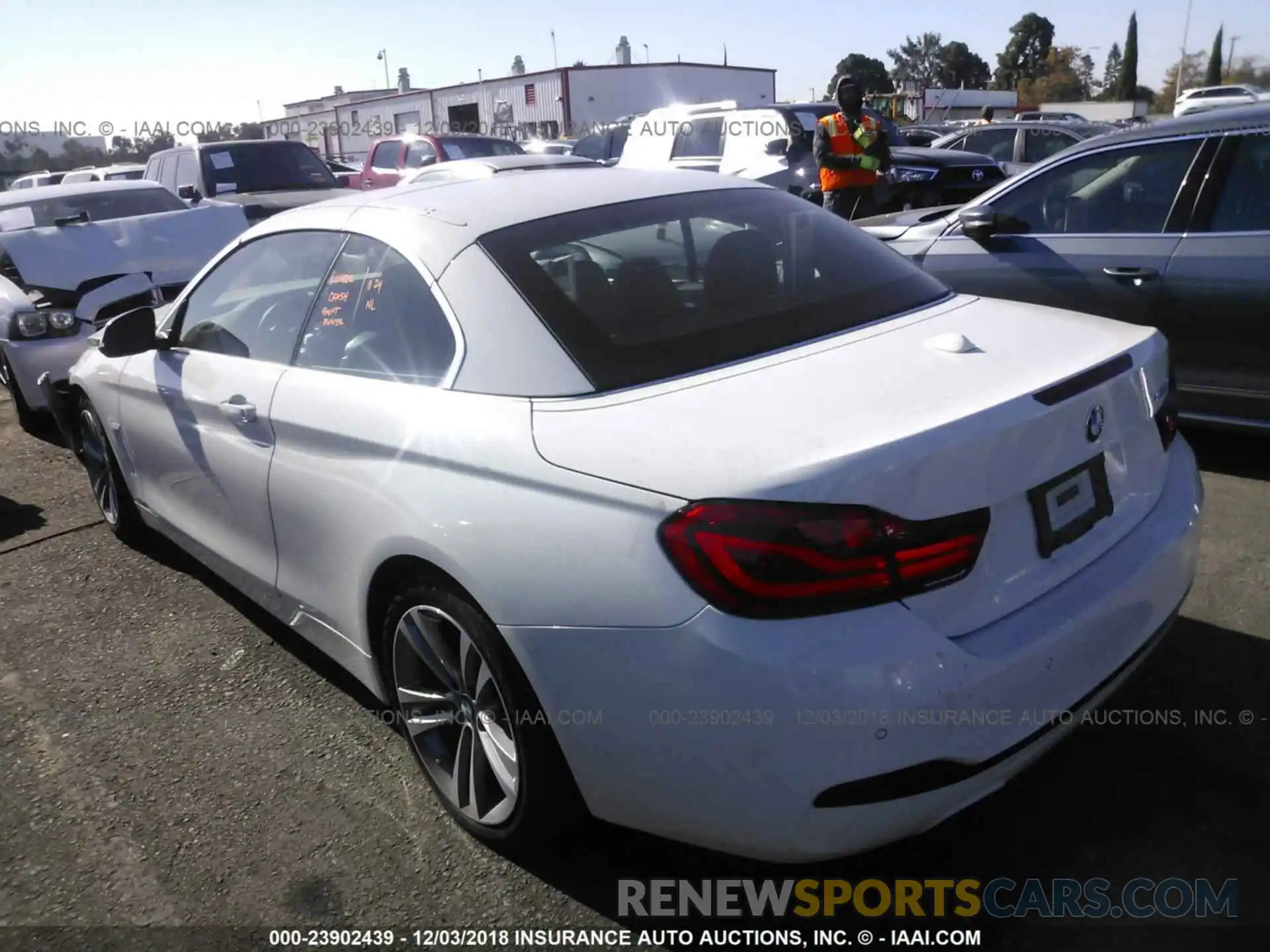 3 Photograph of a damaged car WBA4Z1C59KEE44696 Bmw 430i 2019