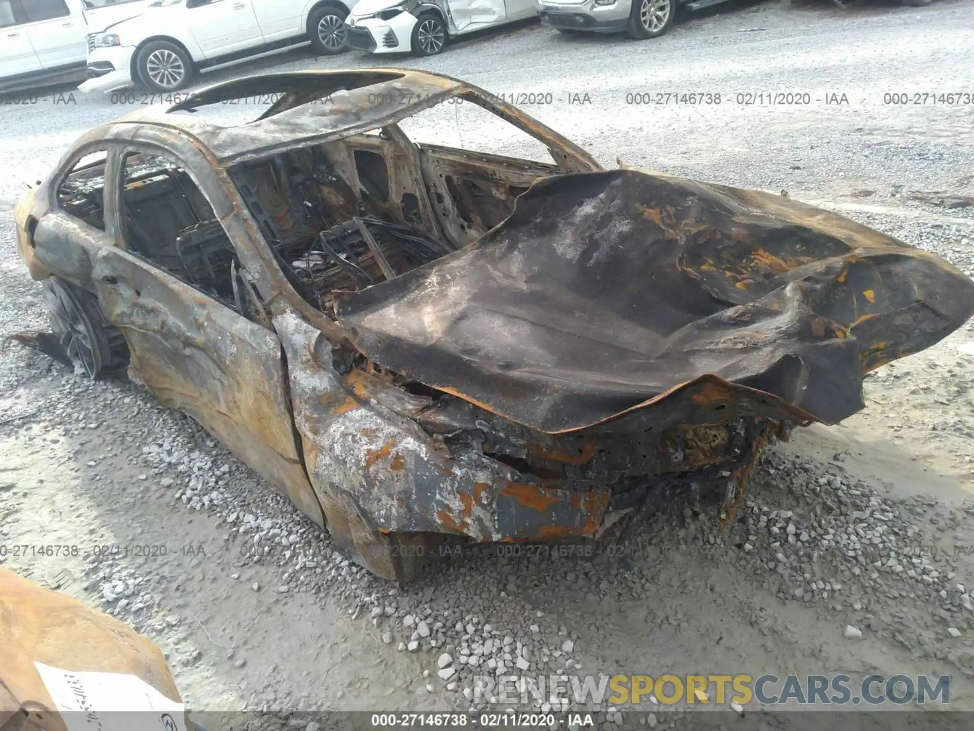 1 Photograph of a damaged car WBA4W3C04LFH51259 BMW 430I 2020