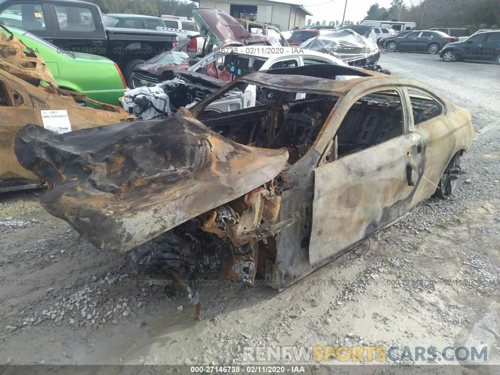 2 Photograph of a damaged car WBA4W3C04LFH51259 BMW 430I 2020