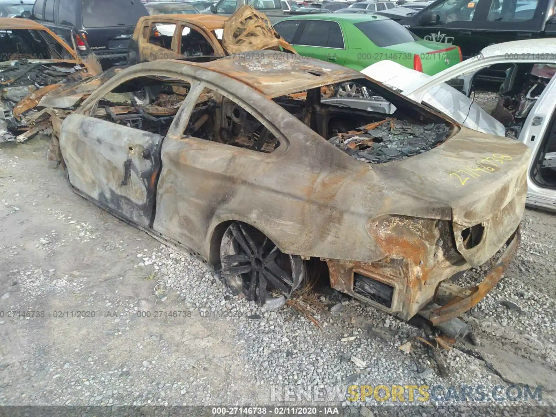 3 Photograph of a damaged car WBA4W3C04LFH51259 BMW 430I 2020