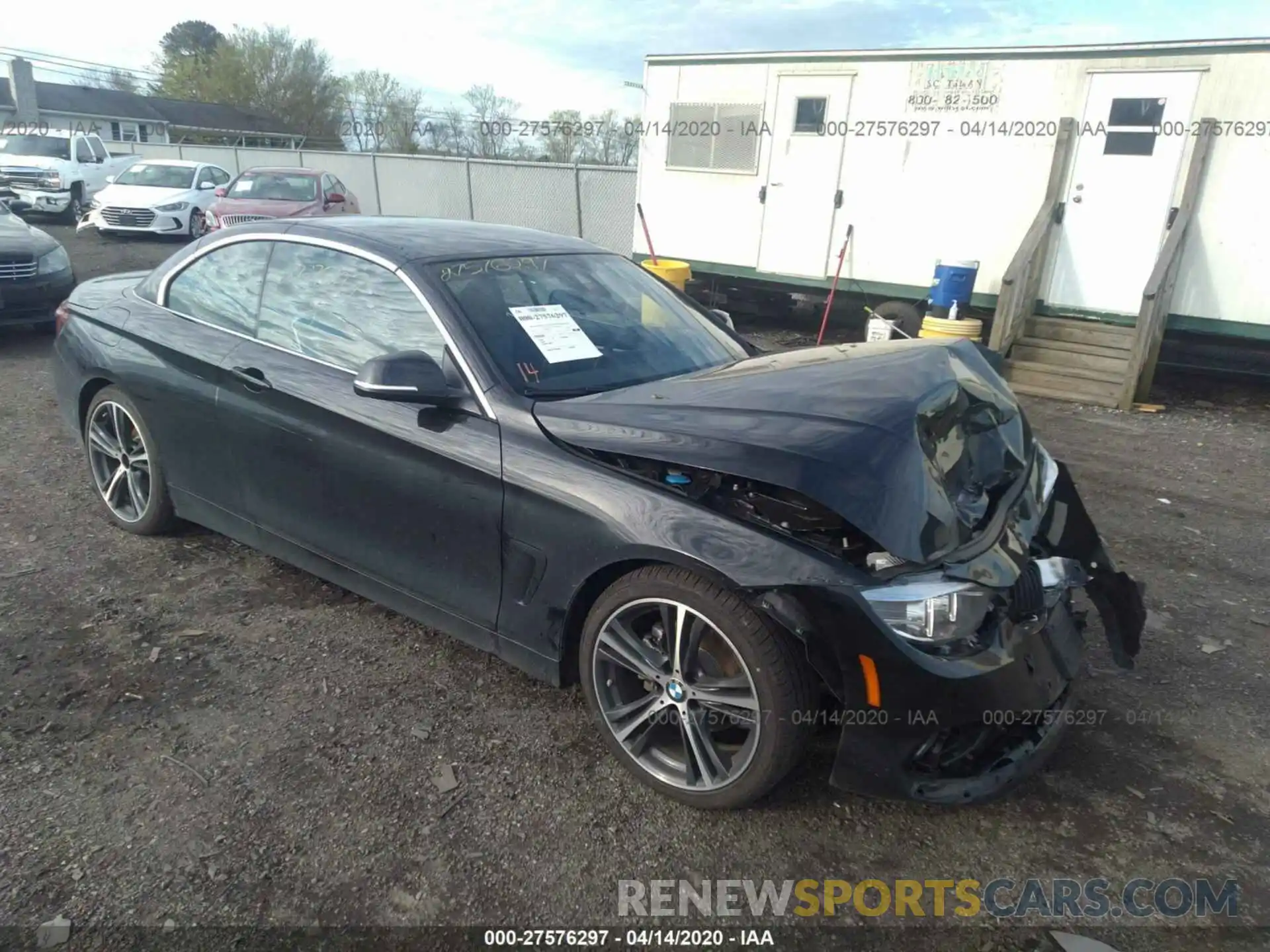 1 Photograph of a damaged car WBA4Z1C09L5N54571 BMW 430I 2020