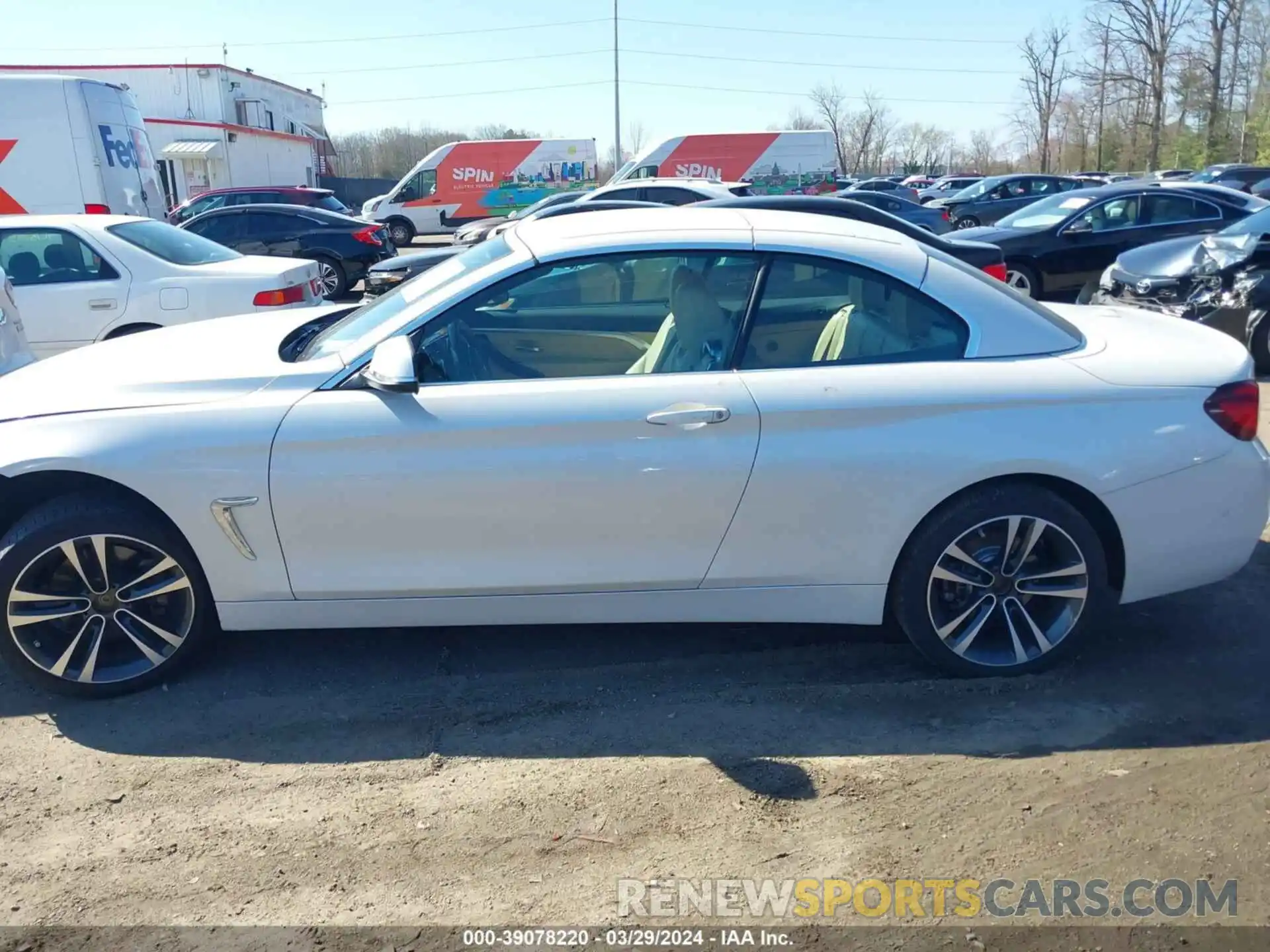 14 Photograph of a damaged car WBA4Z3C08L5N35747 BMW 430I 2020