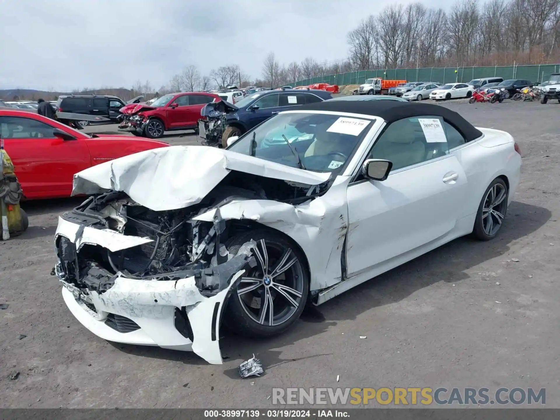 2 Фотография поврежденного автомобиля WBA23AT09MCH02386 BMW 430I 2021