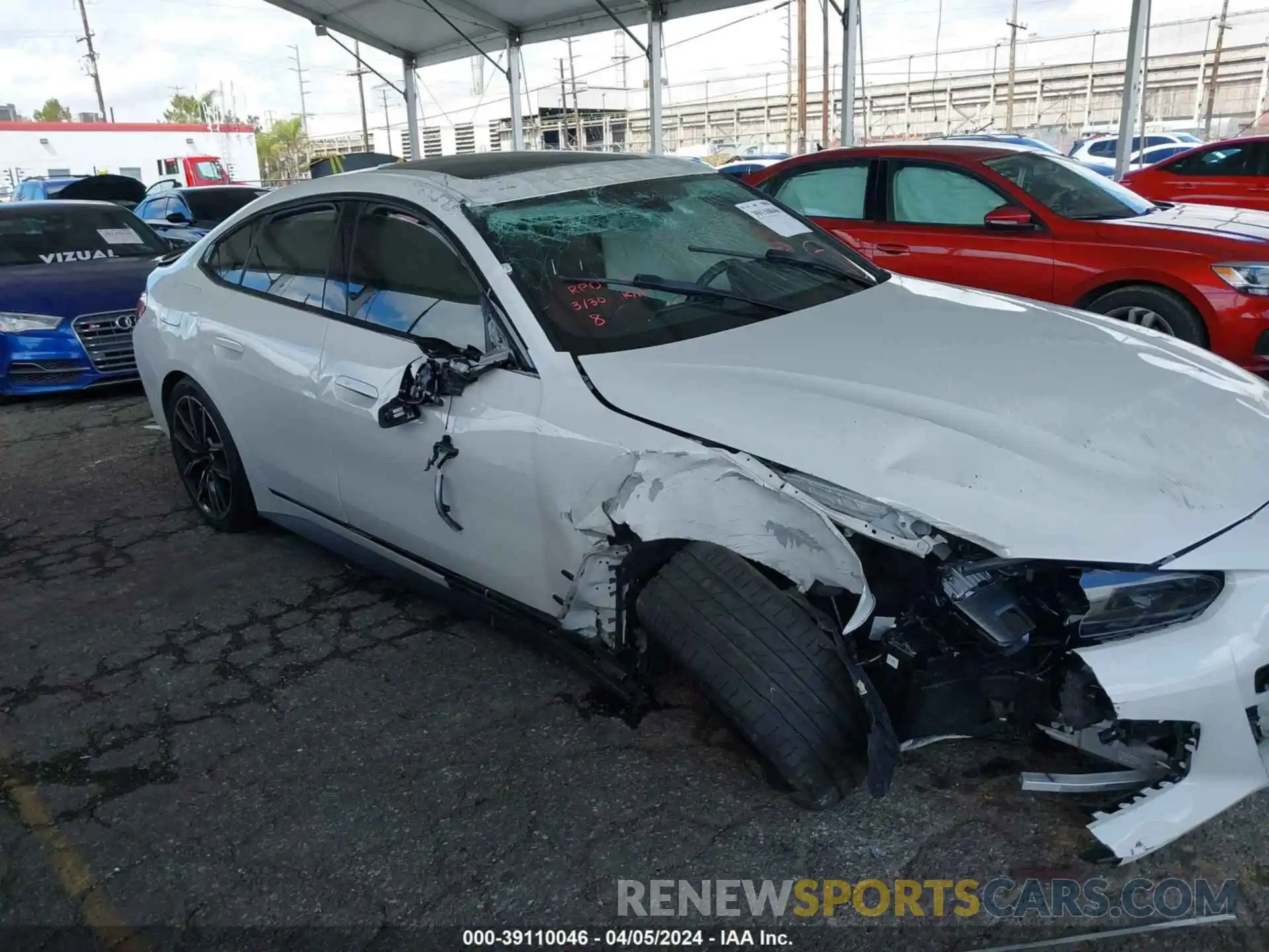 12 Photograph of a damaged car WBA63AV01PFP30200 BMW 430I 2023