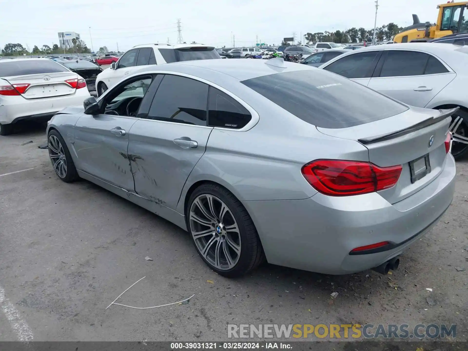 3 Фотография поврежденного автомобиля WBA4J1C52KBM16518 BMW 430I GRAN COUPE 2019