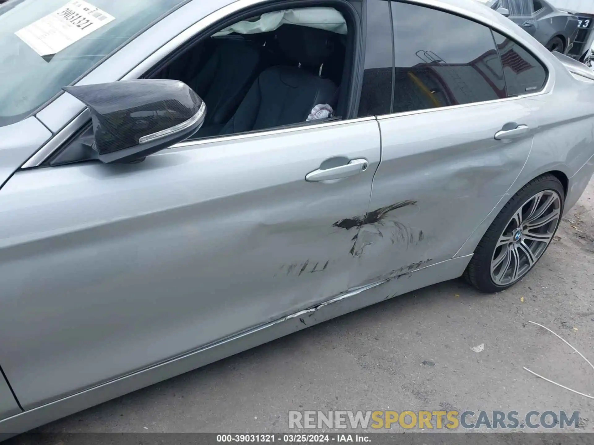 6 Photograph of a damaged car WBA4J1C52KBM16518 BMW 430I GRAN COUPE 2019