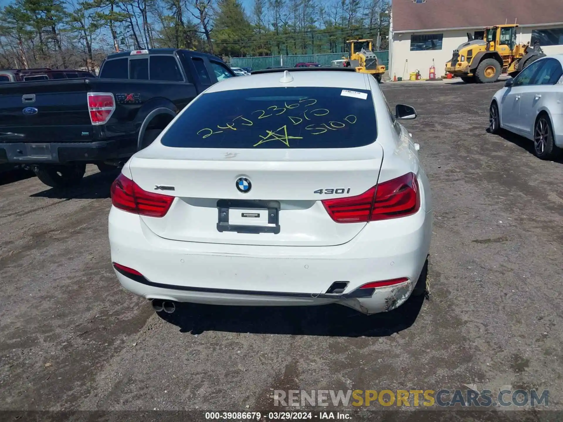 15 Photograph of a damaged car WBA4J3C54KBL06422 BMW 430I GRAN COUPE 2019