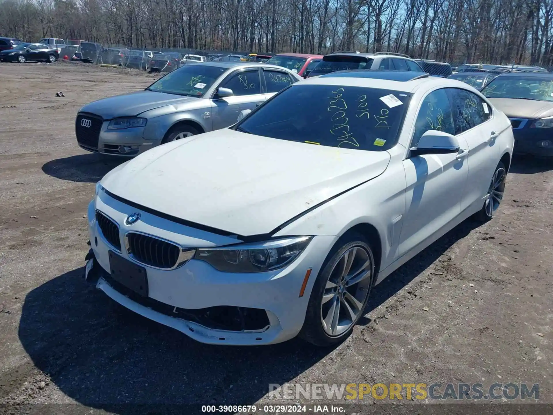 2 Photograph of a damaged car WBA4J3C54KBL06422 BMW 430I GRAN COUPE 2019