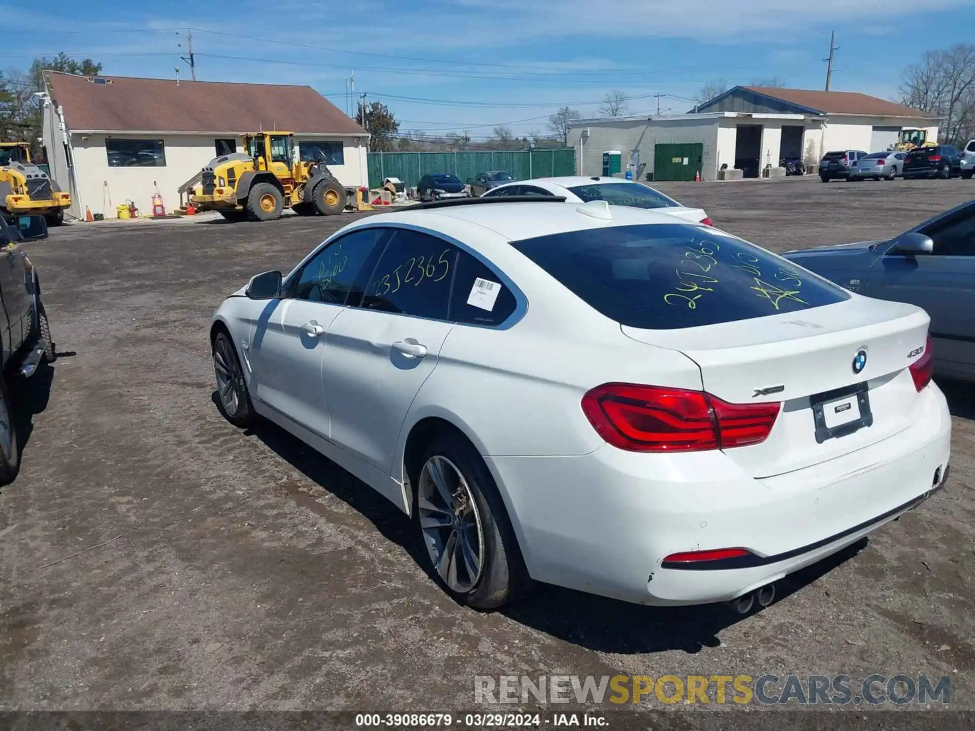 3 Фотография поврежденного автомобиля WBA4J3C54KBL06422 BMW 430I GRAN COUPE 2019