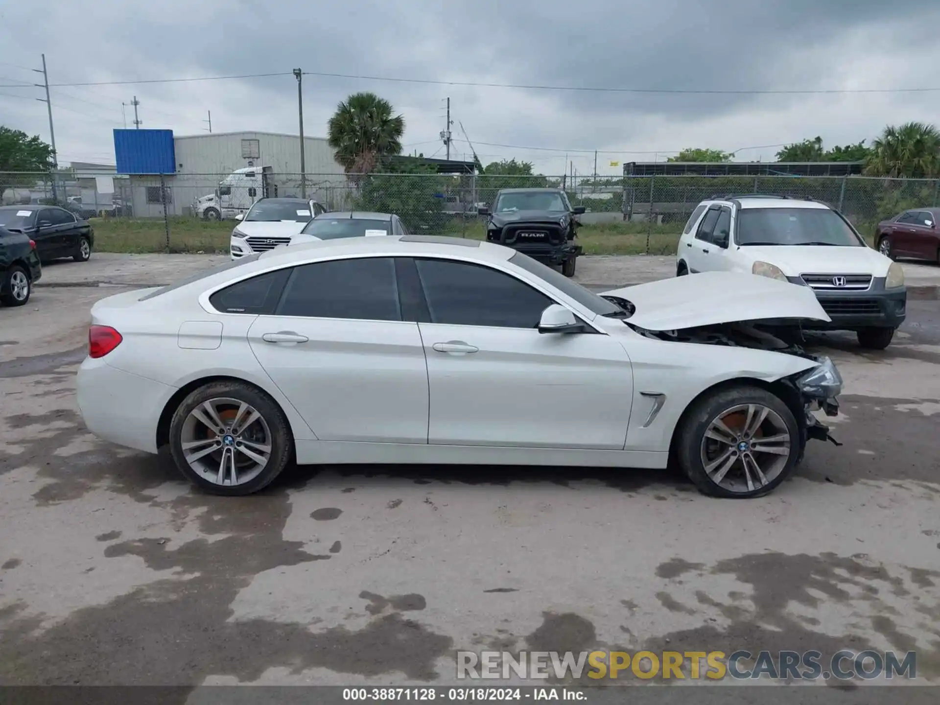 13 Фотография поврежденного автомобиля WBA4J3C54KBL09370 BMW 430I GRAN COUPE 2019