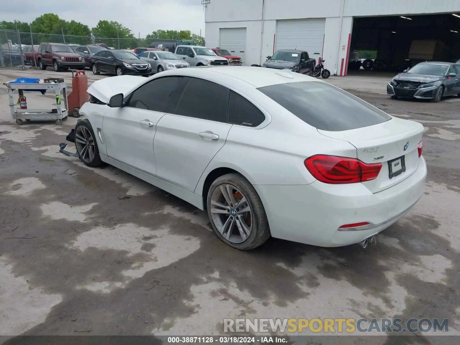 3 Фотография поврежденного автомобиля WBA4J3C54KBL09370 BMW 430I GRAN COUPE 2019