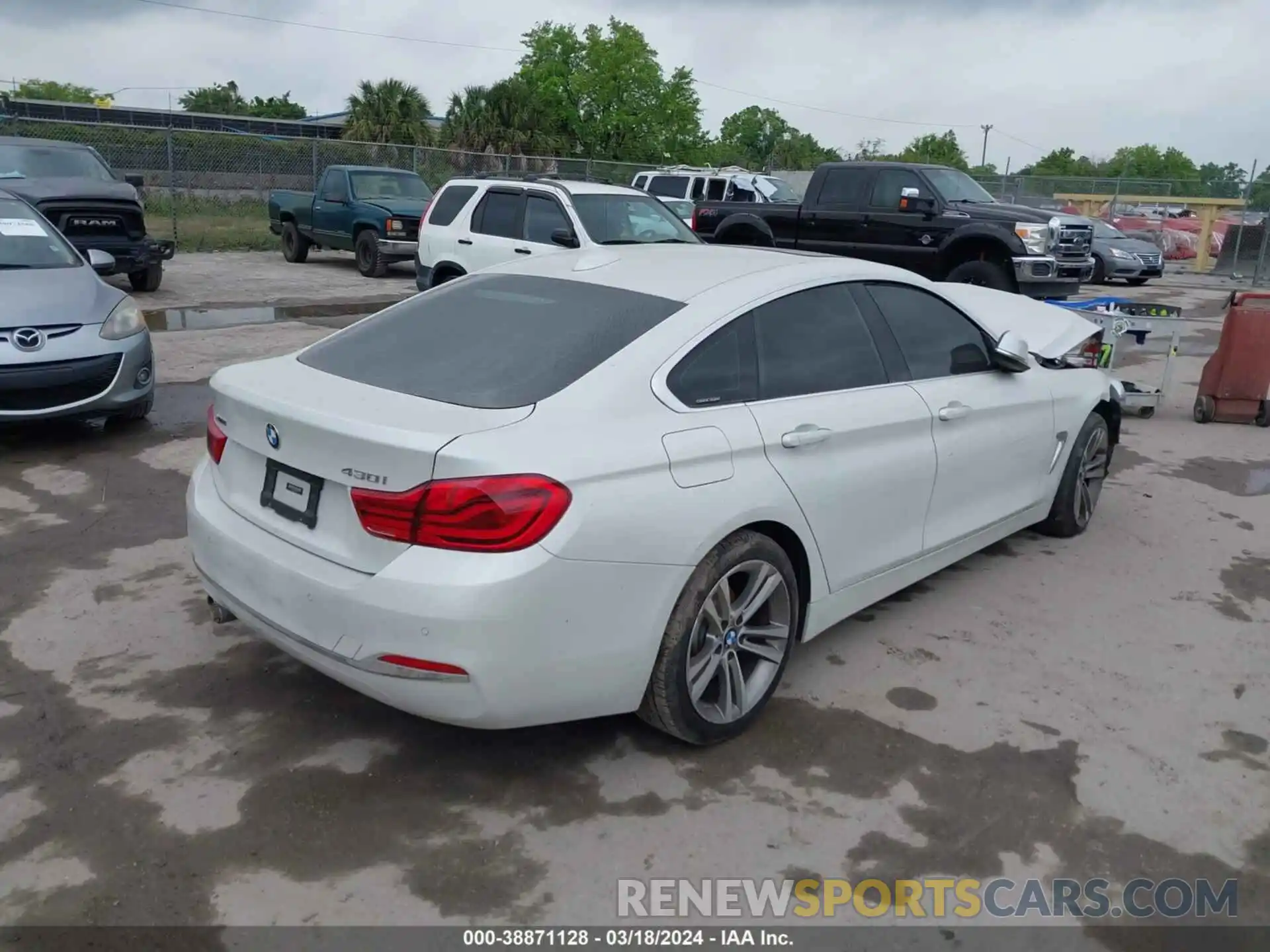 4 Photograph of a damaged car WBA4J3C54KBL09370 BMW 430I GRAN COUPE 2019