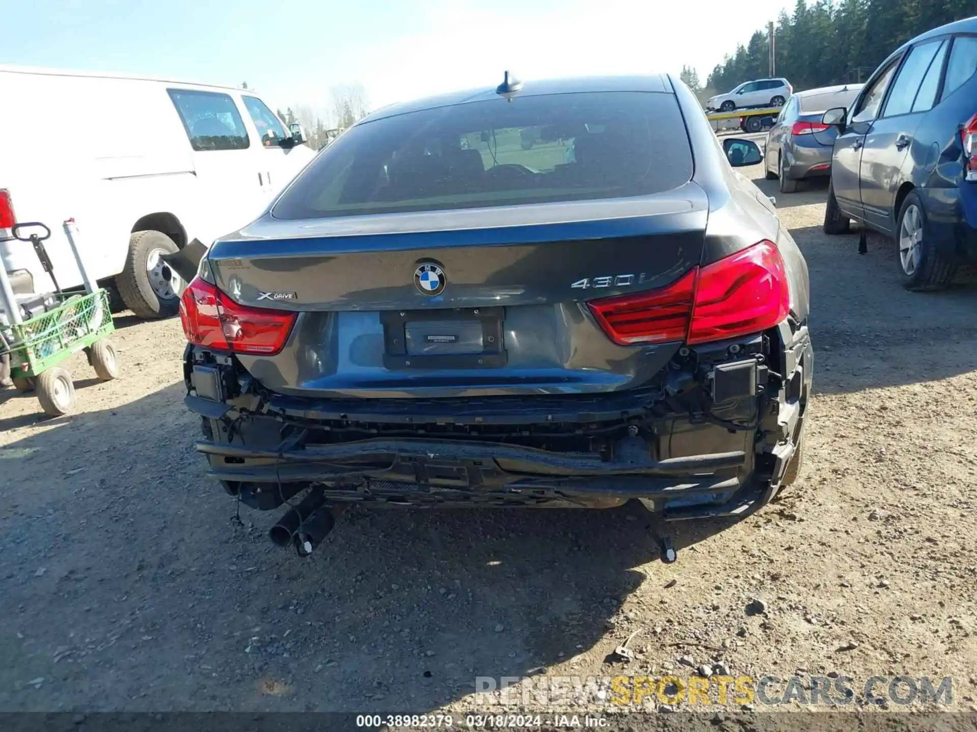 17 Photograph of a damaged car WBA4J3C56KBL05417 BMW 430I GRAN COUPE 2019