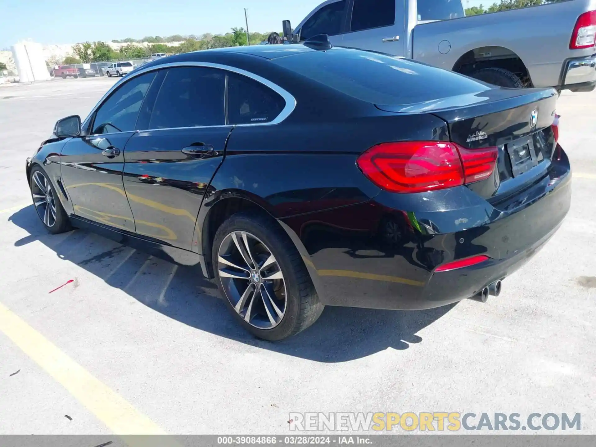 3 Photograph of a damaged car WBA4J1C01LCE41445 BMW 430I GRAN COUPE 2020