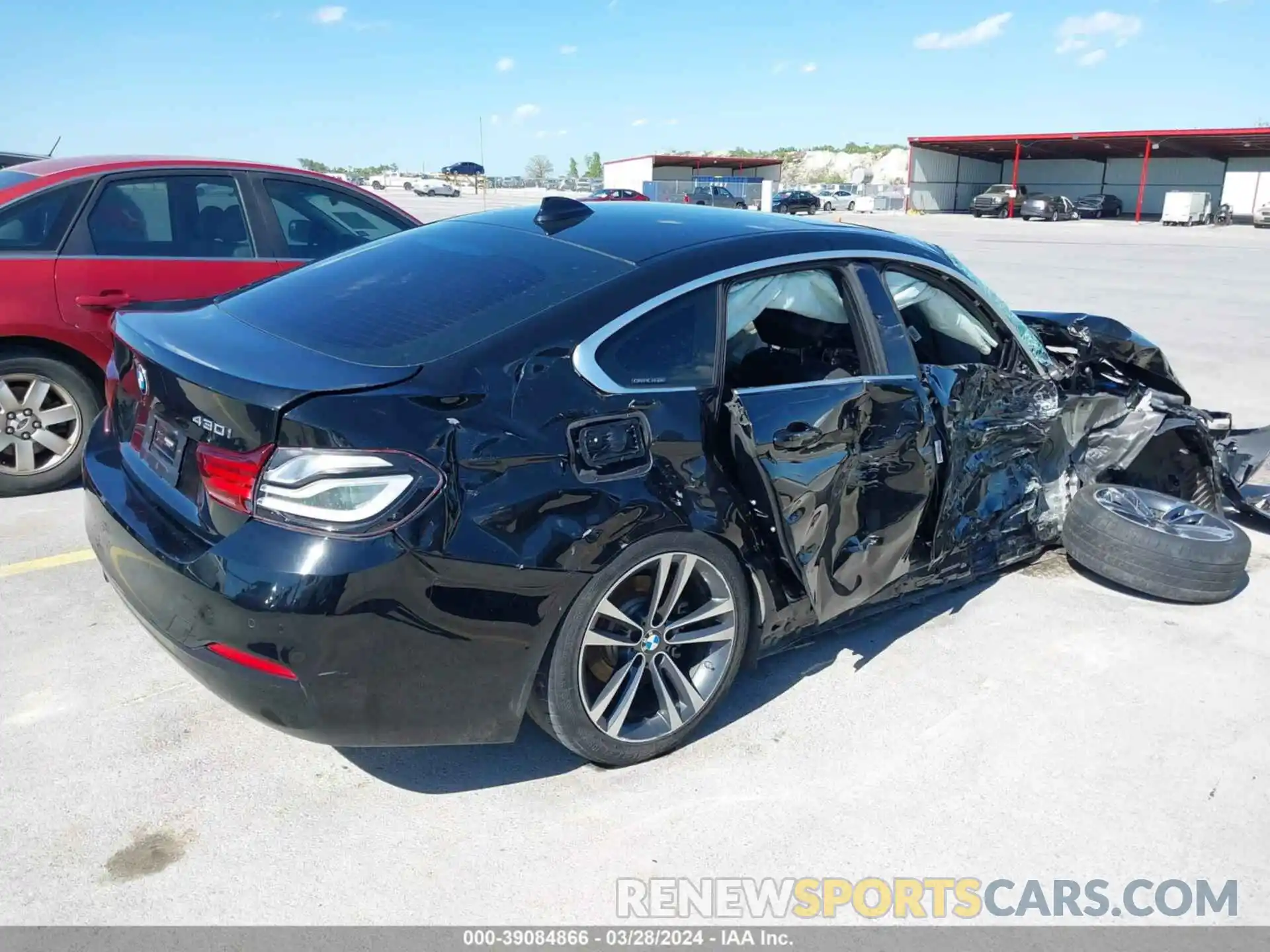 4 Photograph of a damaged car WBA4J1C01LCE41445 BMW 430I GRAN COUPE 2020