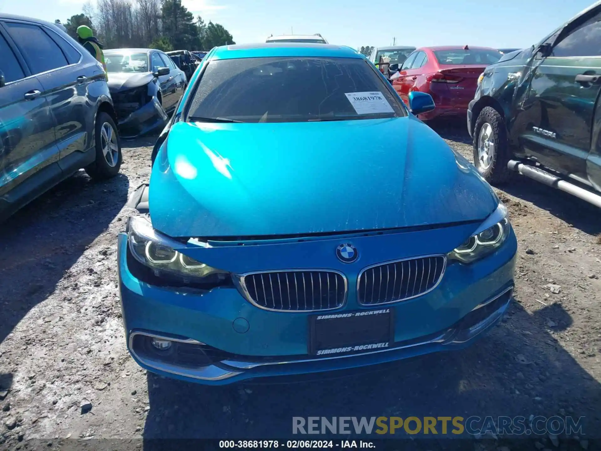 13 Photograph of a damaged car WBA4J3C08LBL11838 BMW 430I GRAN COUPE 2020