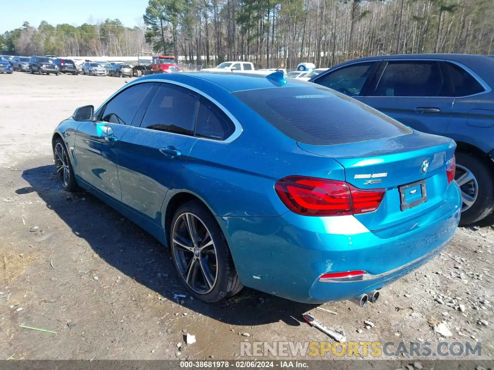 3 Photograph of a damaged car WBA4J3C08LBL11838 BMW 430I GRAN COUPE 2020