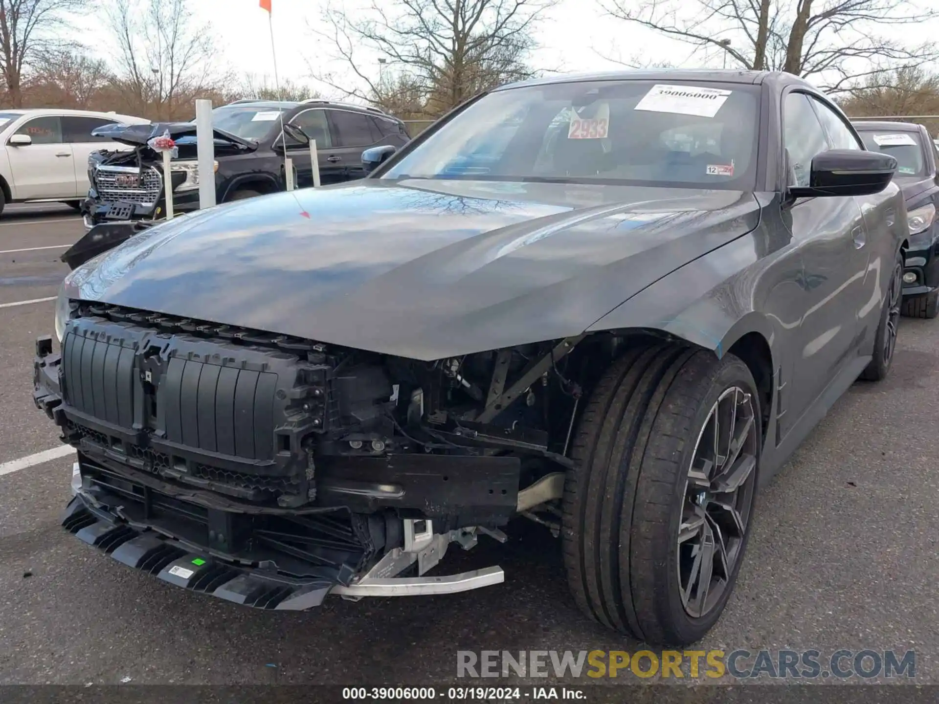 2 Photograph of a damaged car WBA73AV07PFN88911 BMW 430I GRAN COUPE 2023