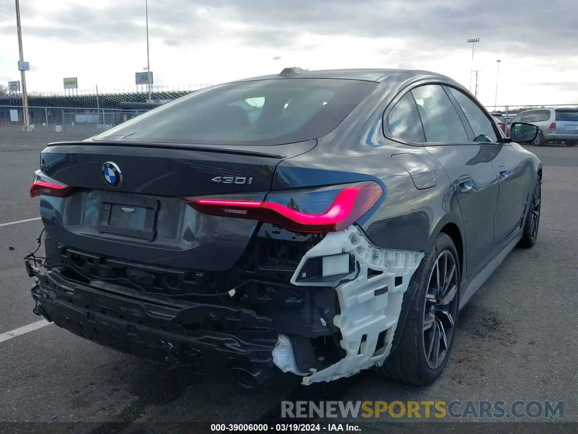 4 Photograph of a damaged car WBA73AV07PFN88911 BMW 430I GRAN COUPE 2023