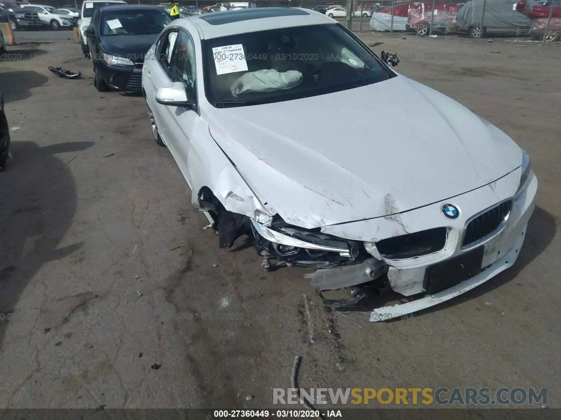 6 Photograph of a damaged car WBA4J3C50KBL10841 BMW 430XI 2019