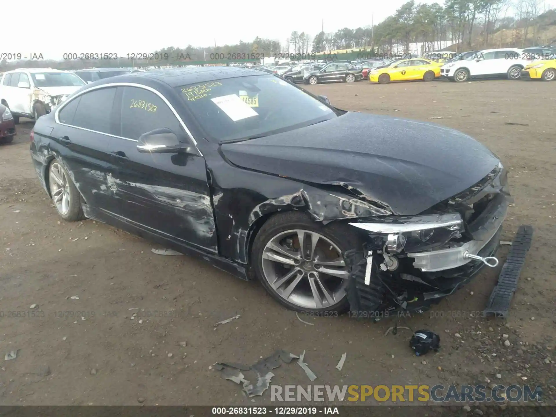 1 Photograph of a damaged car WBA4J3C52KBL08329 BMW 430XI 2019