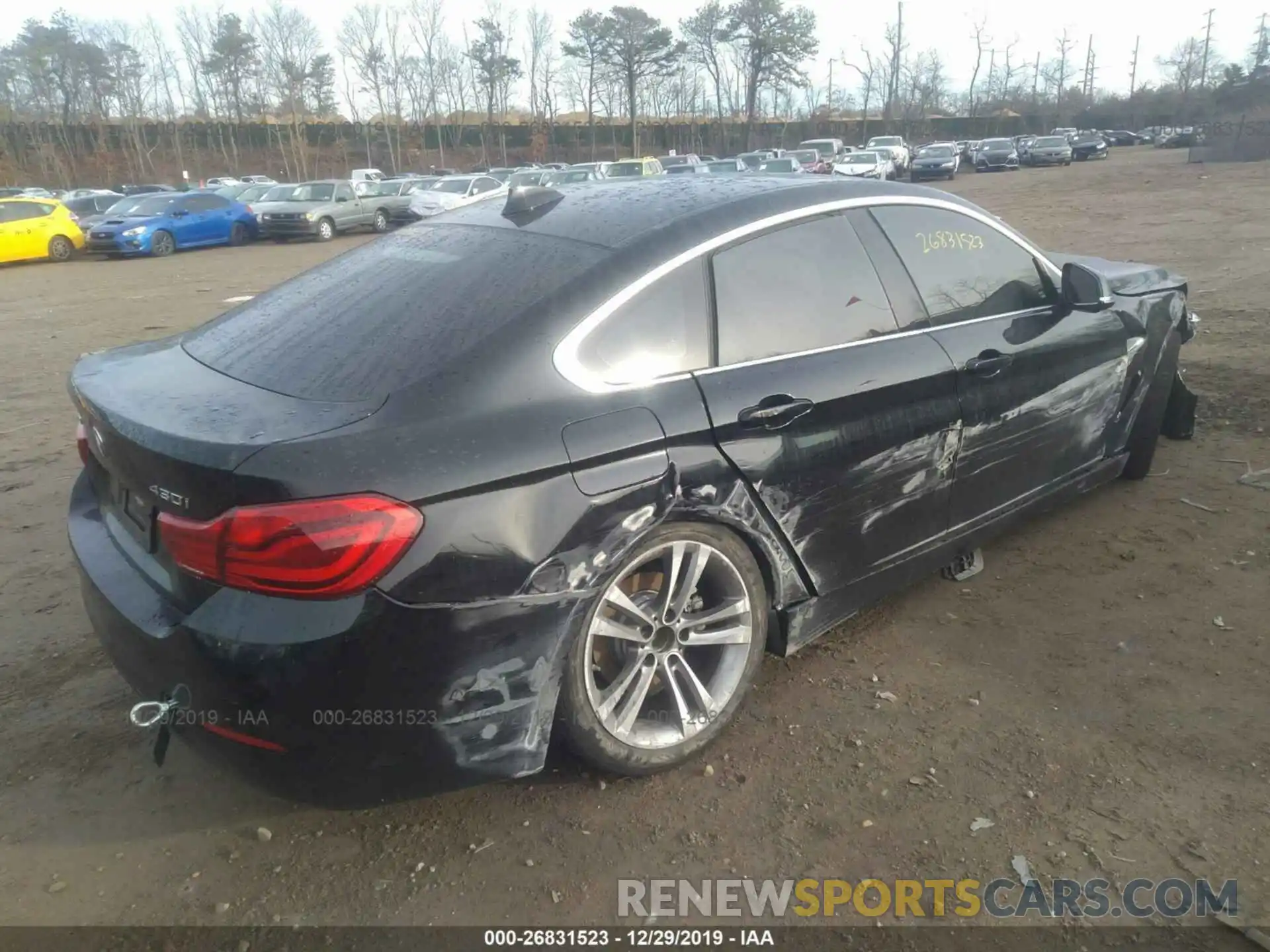 4 Photograph of a damaged car WBA4J3C52KBL08329 BMW 430XI 2019