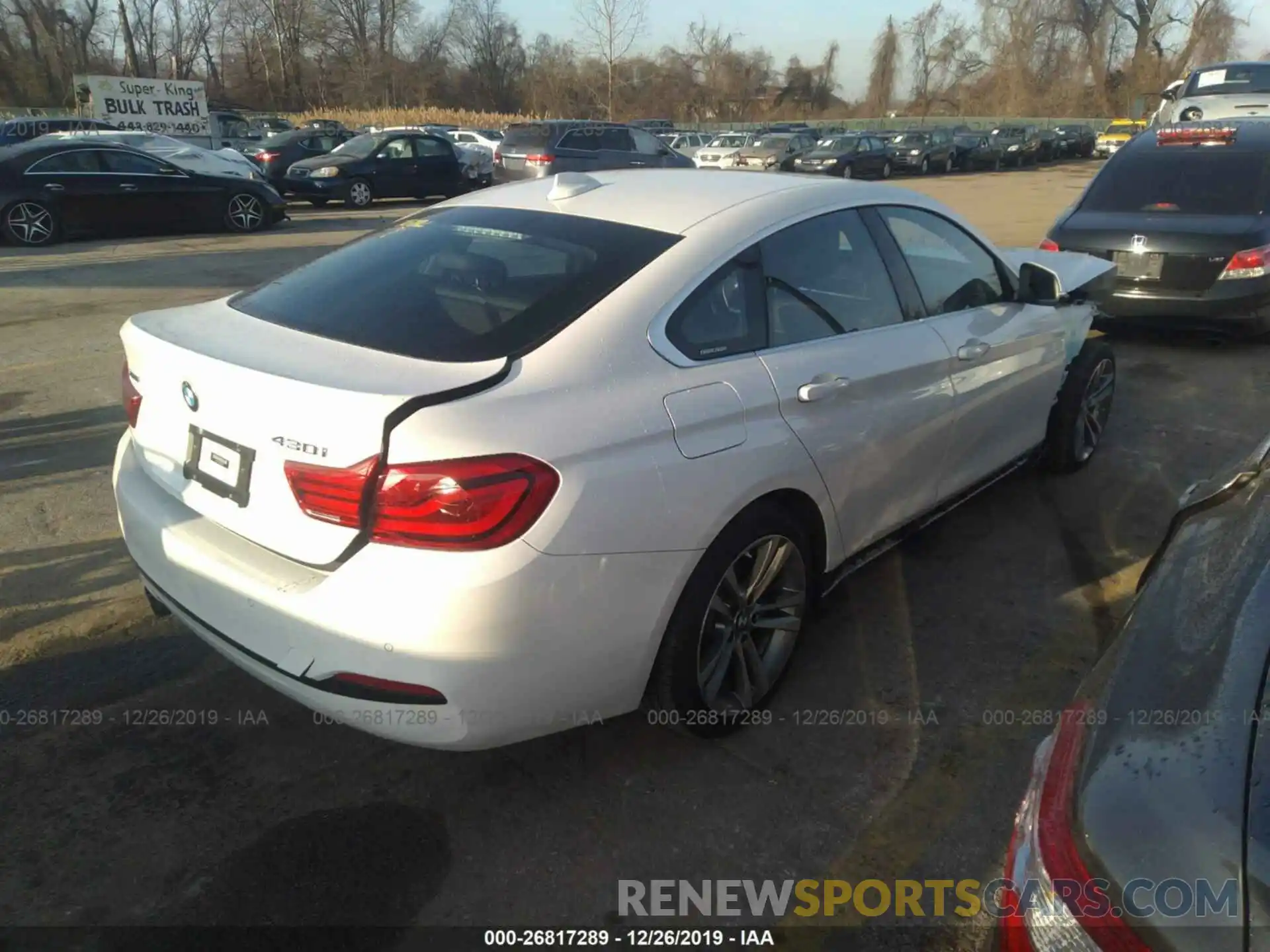 4 Photograph of a damaged car WBA4J3C52KBL09450 BMW 430XI 2019