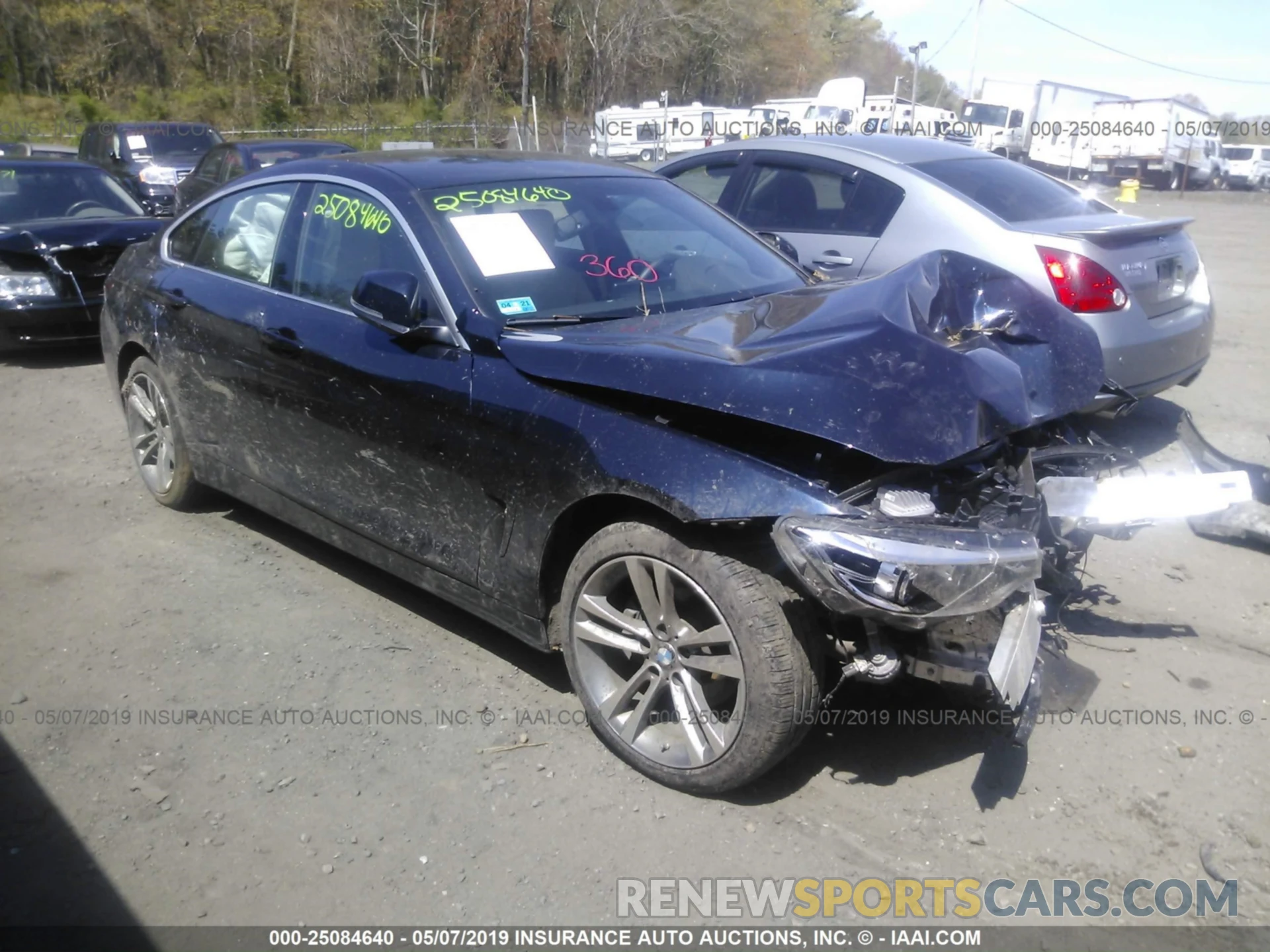 1 Photograph of a damaged car WBA4J3C53KBL07352 BMW 430XI 2019