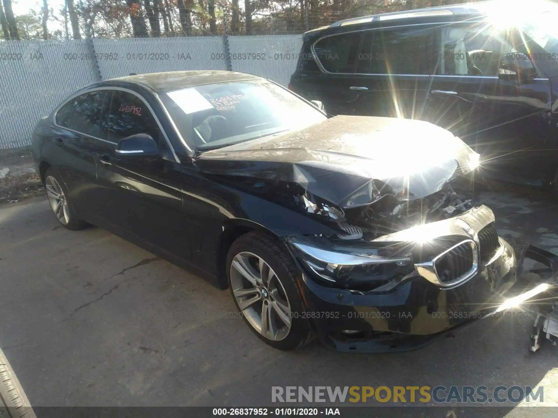 1 Photograph of a damaged car WBA4J3C56KBL08088 BMW 430XI 2019