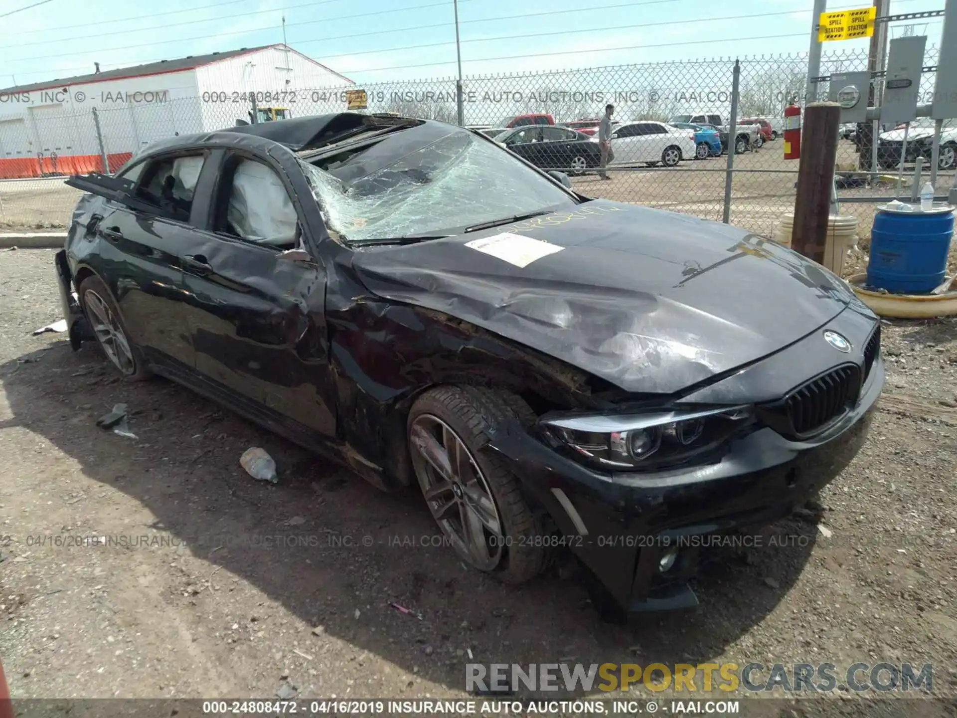 1 Photograph of a damaged car WBA4J3C57KBL06432 BMW 430XI 2019