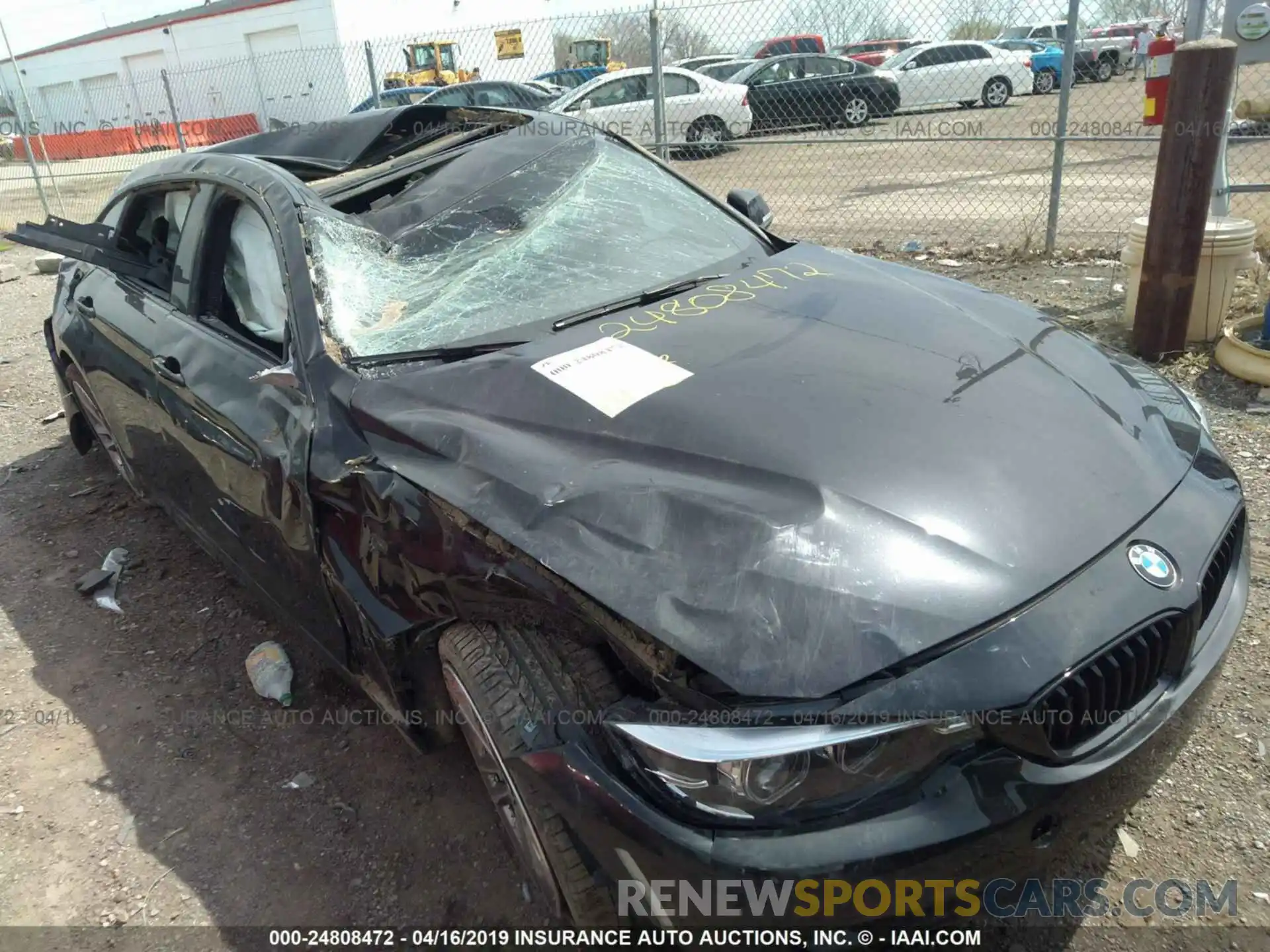 6 Photograph of a damaged car WBA4J3C57KBL06432 BMW 430XI 2019