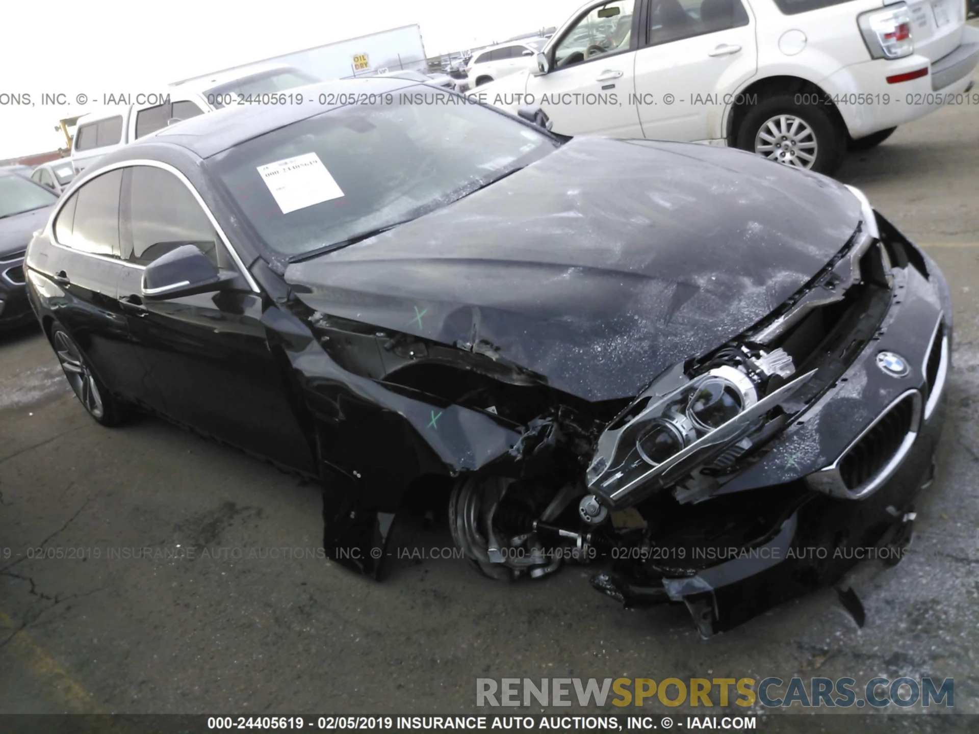 1 Photograph of a damaged car WBA4J3C5XKBL05372 BMW 430XI 2019