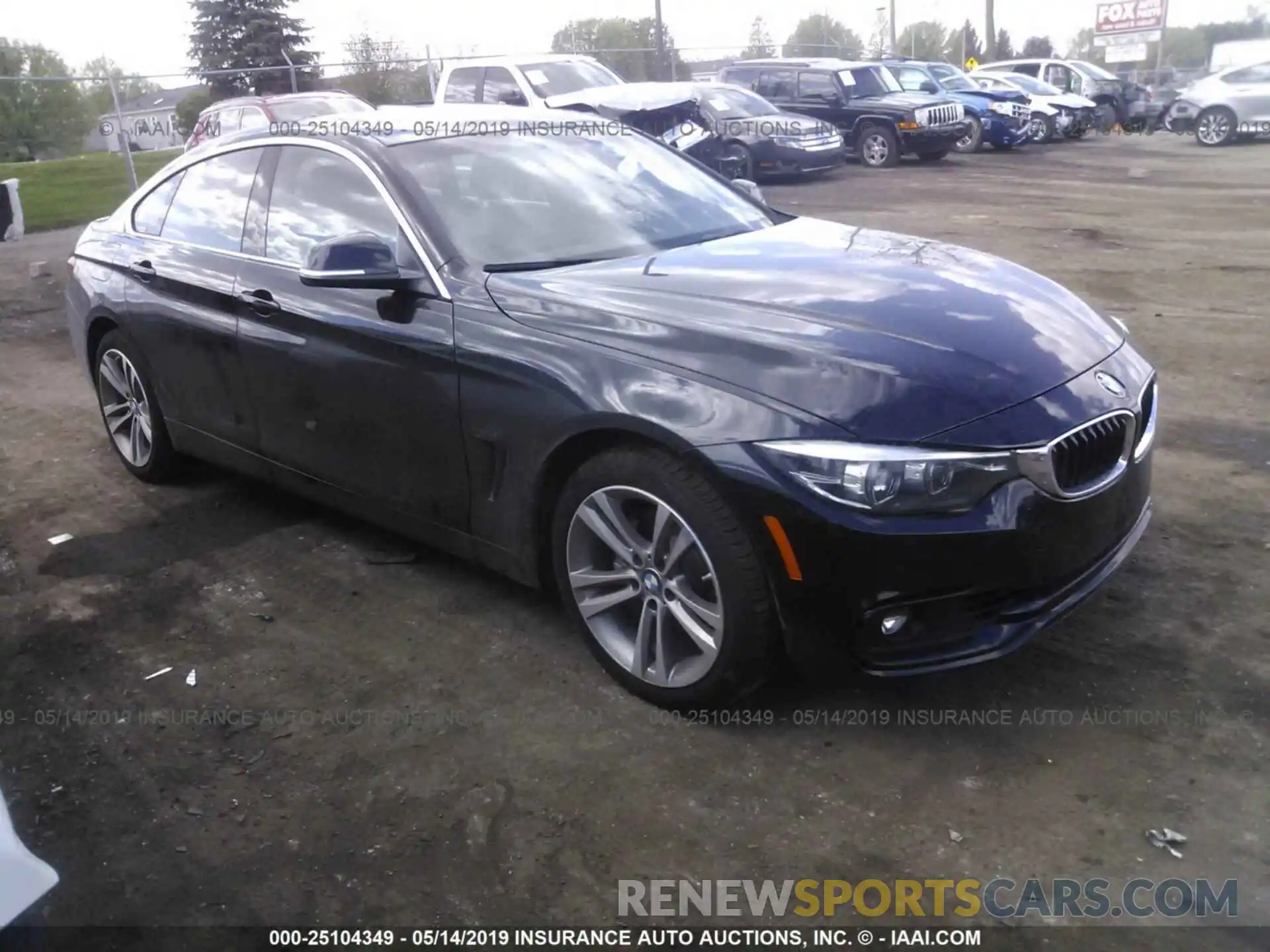 1 Photograph of a damaged car WBA4J3C5XKBL09020 BMW 430XI 2019