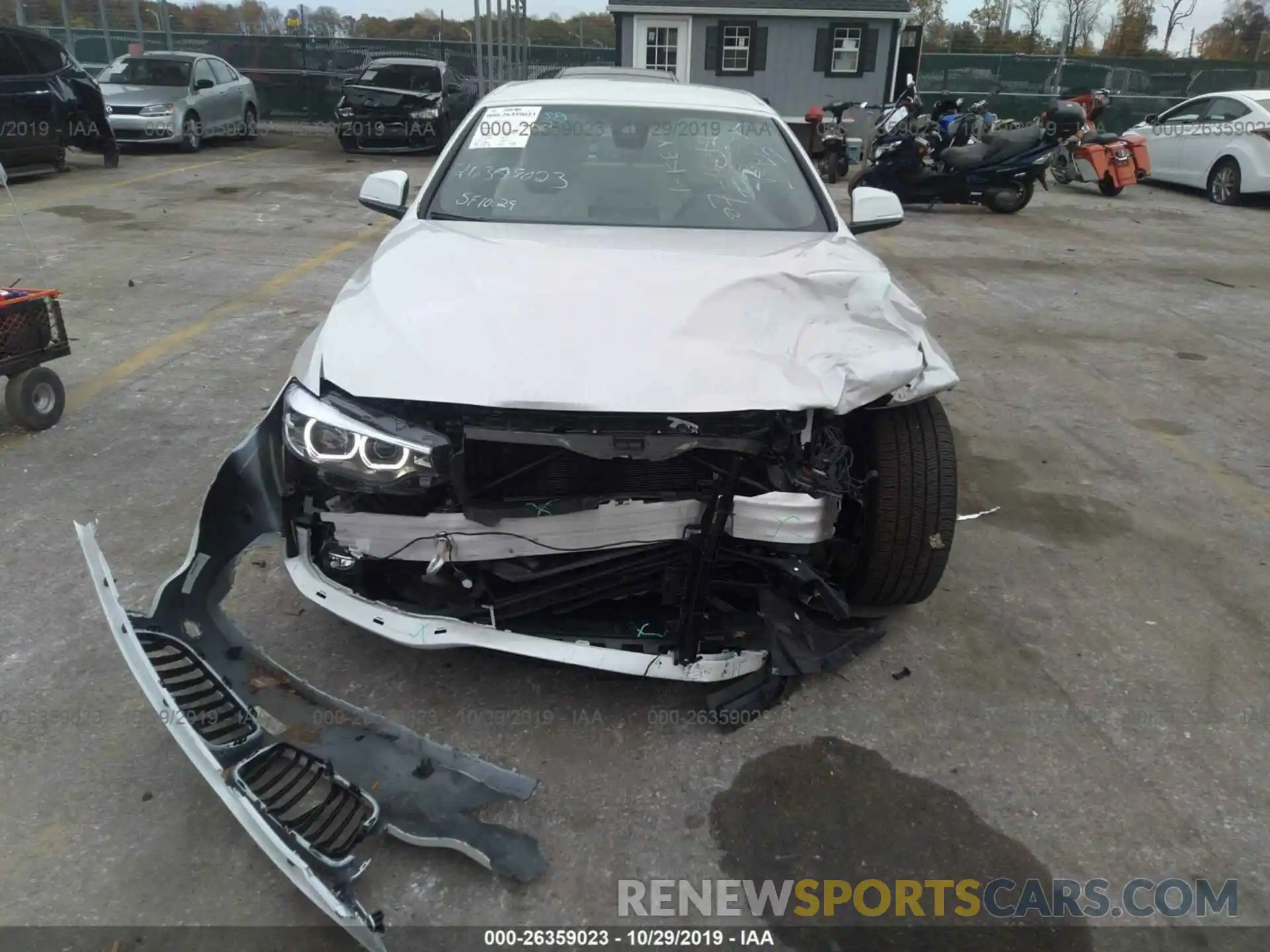 6 Фотография поврежденного автомобиля WBA4Z3C51KEN88767 BMW 430XI 2019