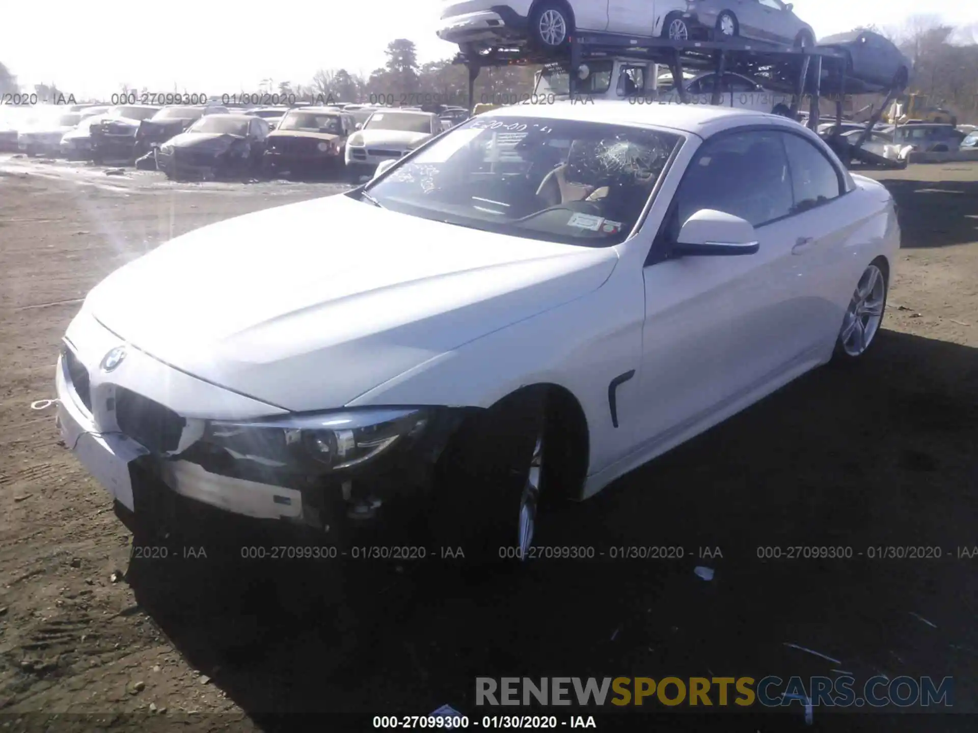 2 Фотография поврежденного автомобиля WBA4Z3C51KEN89658 BMW 430XI 2019