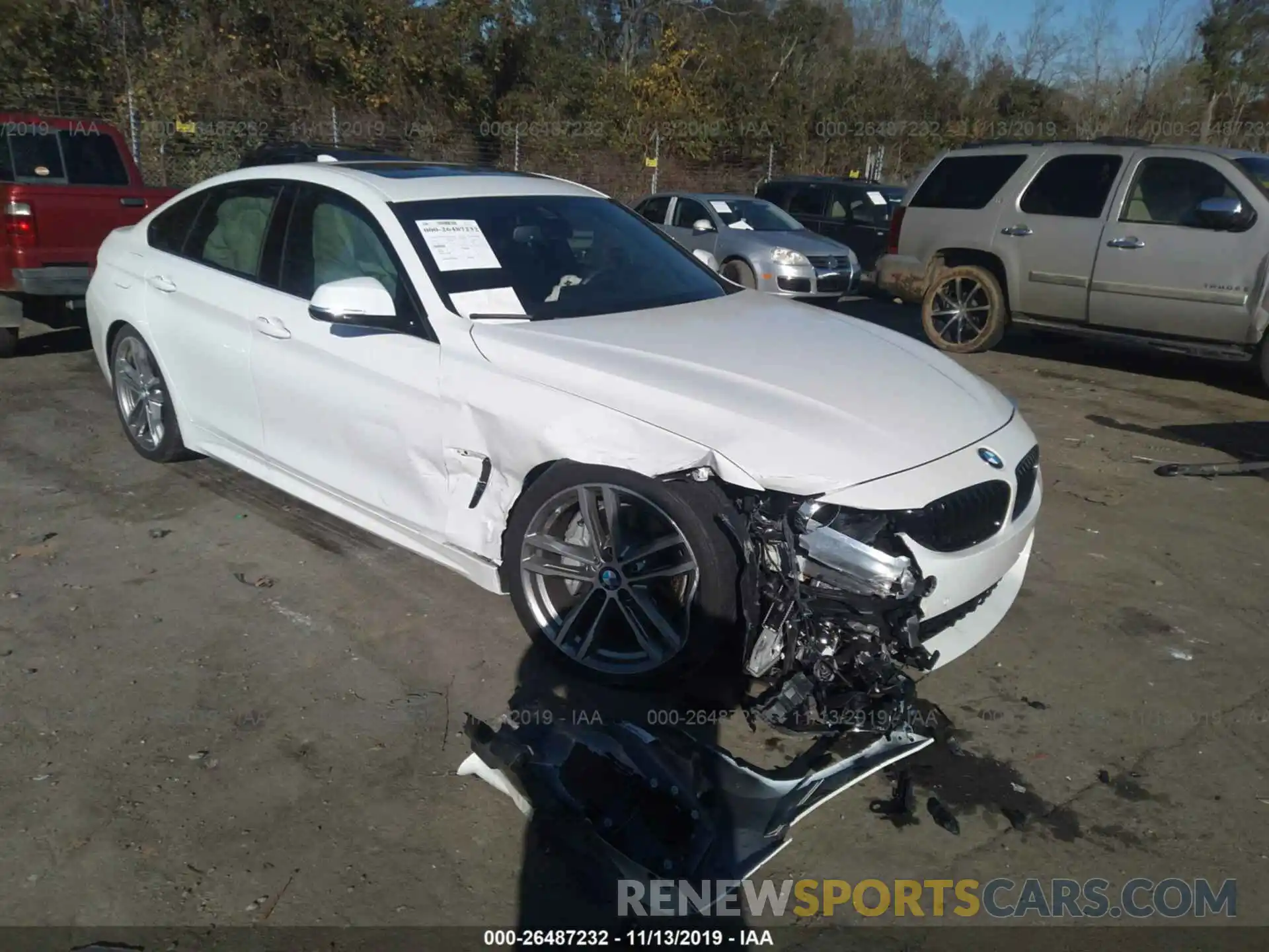 1 Photograph of a damaged car WBA4J5C50KBM65532 BMW 440I 2019
