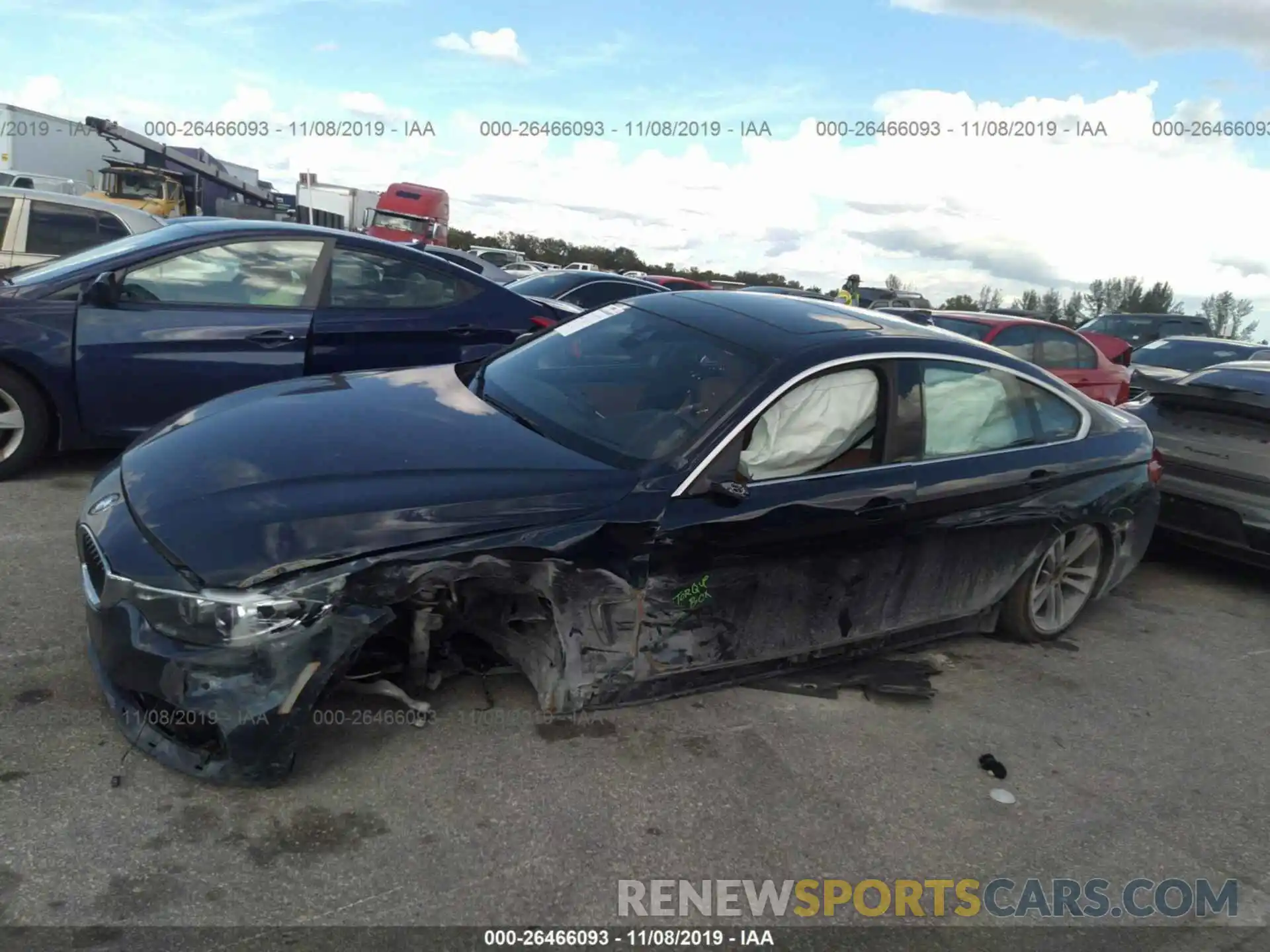 6 Photograph of a damaged car WBA4J5C55KBM66661 BMW 440I 2019