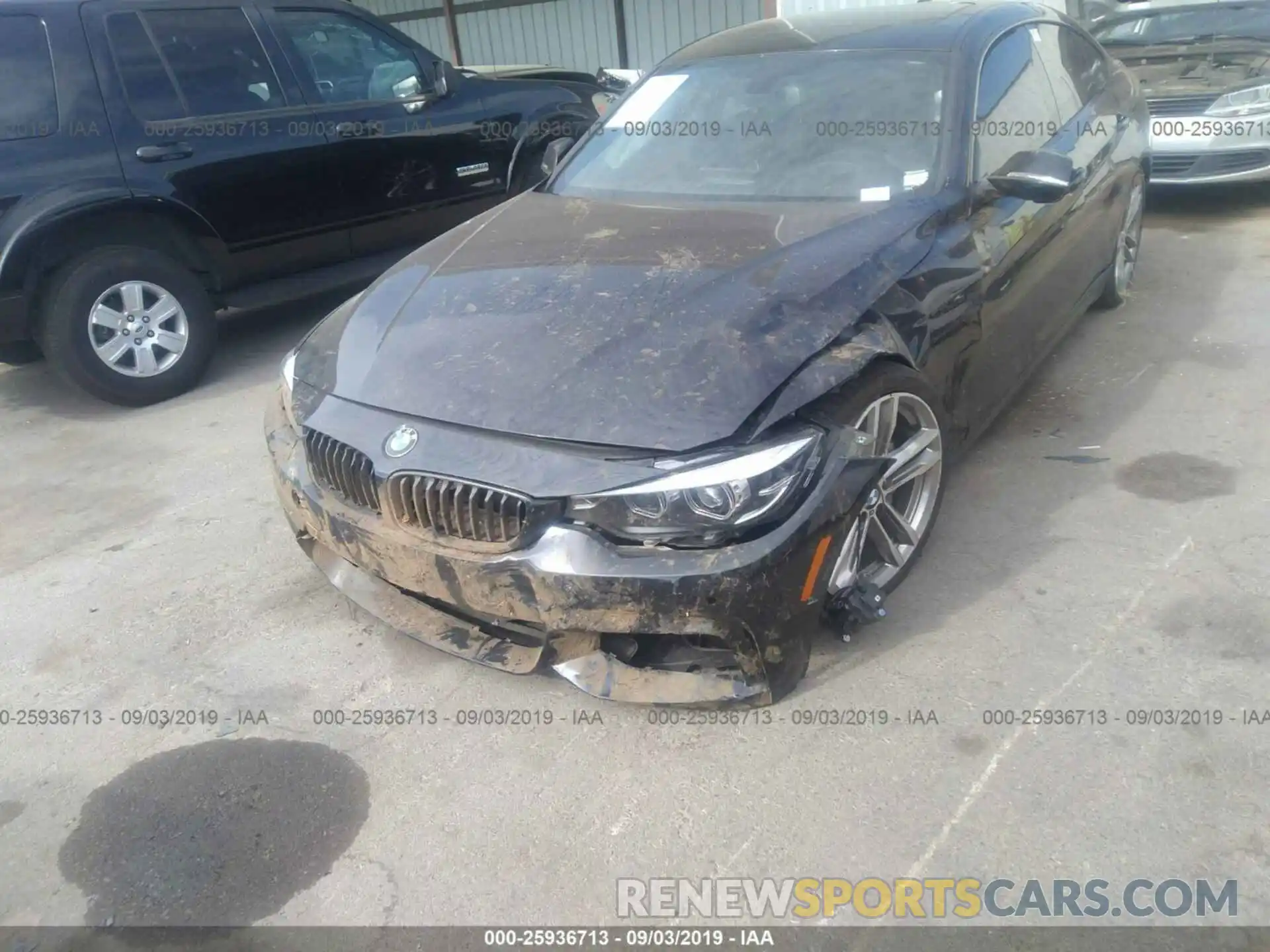 6 Photograph of a damaged car WBA4J5C56KBM66068 BMW 440I 2019